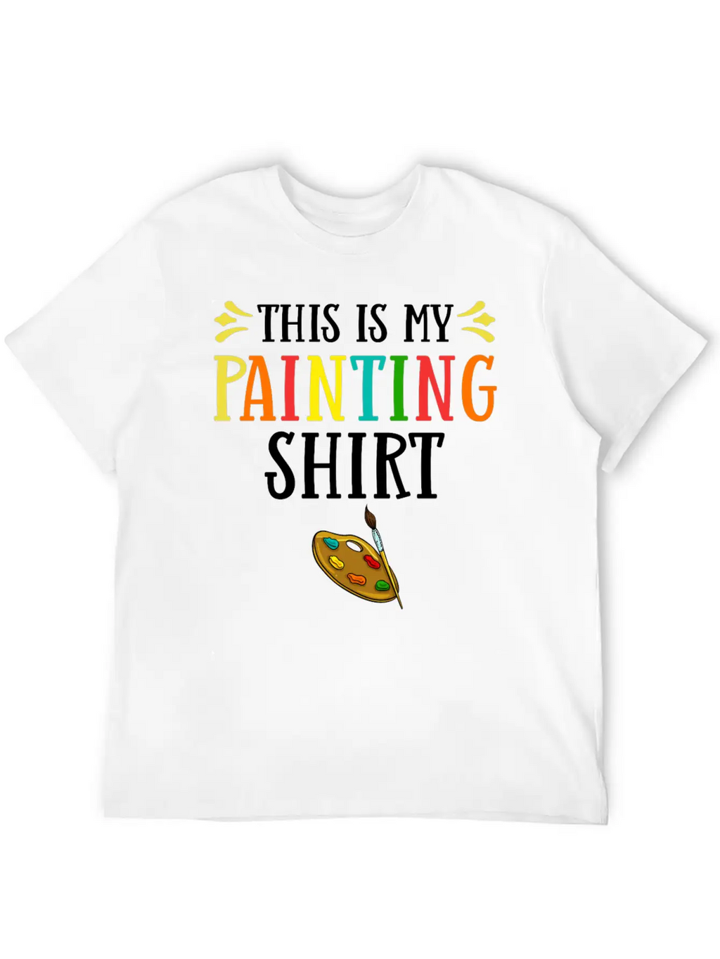 Artist Painter Gift Art Teacher Painting Timeless Short Sleeve Tee – Comfy And Minimalist Design