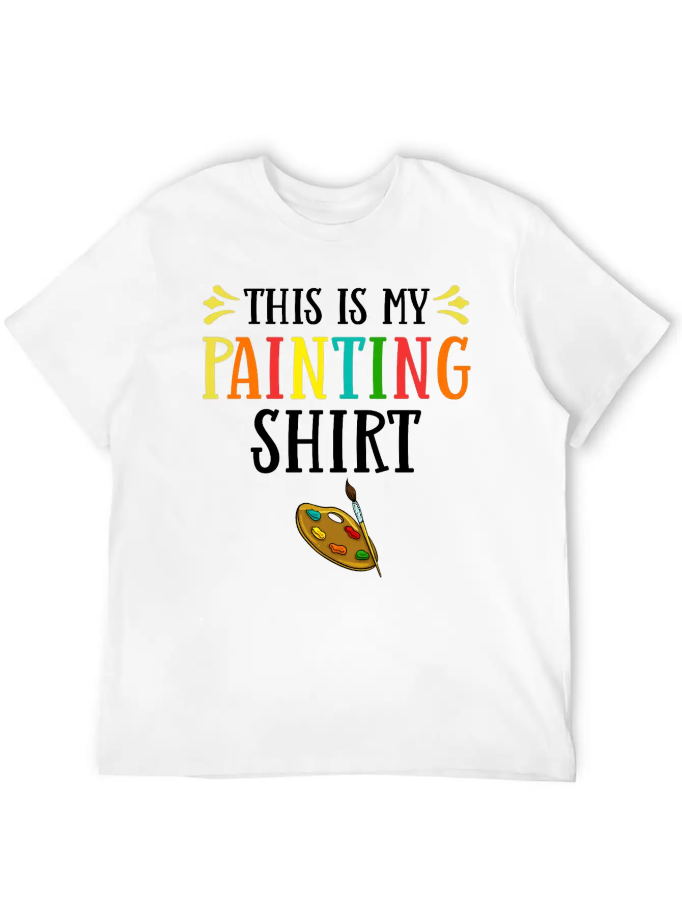 Artist Painter Gift Art Teacher Painting Timeless Short Sleeve Tee – Comfy And Minimalist Design