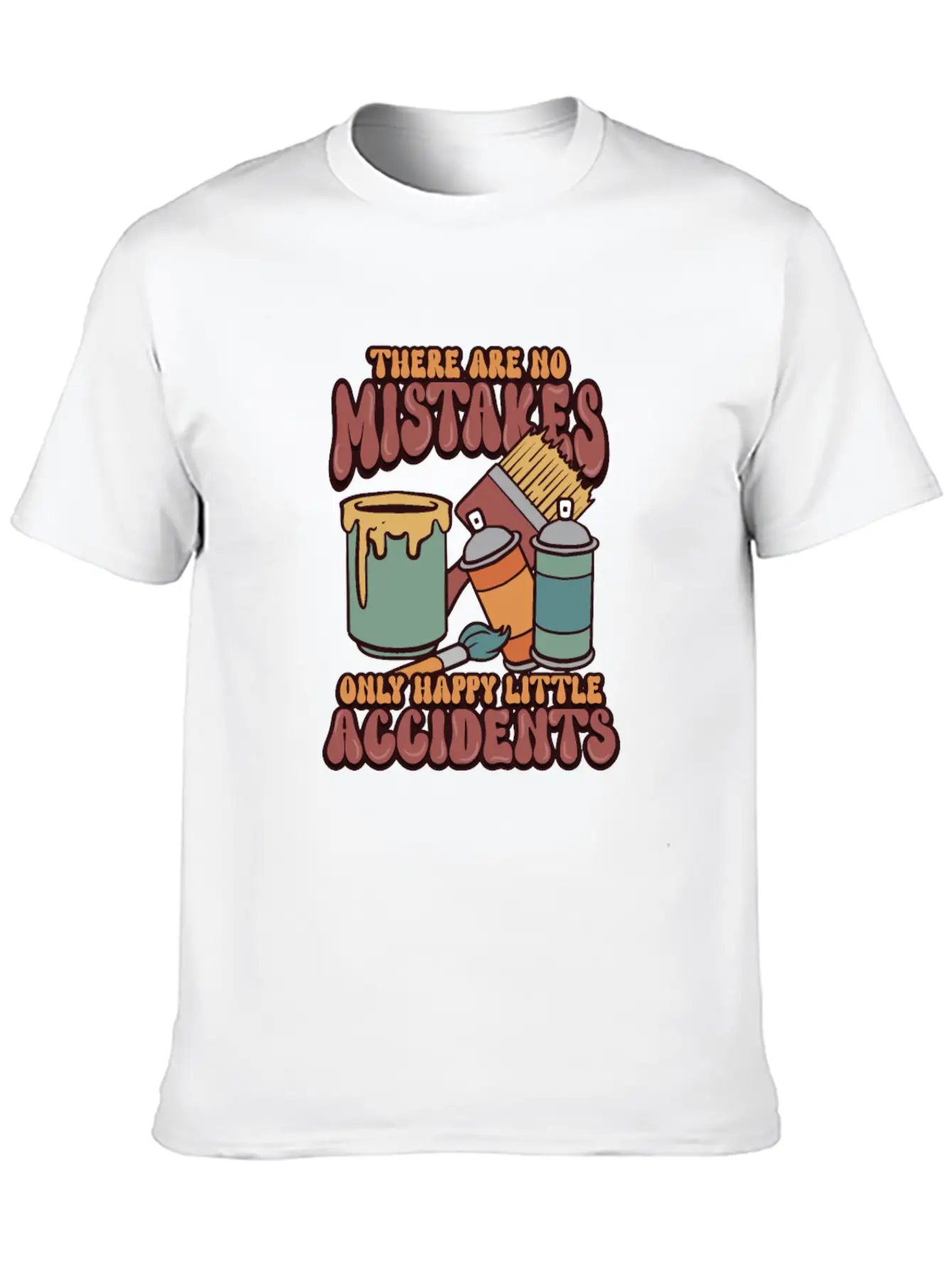 Artist Painting Painter Art Paint Art Teacher Breathable Soft Cotton T-Shirt – Timeless Casual Look