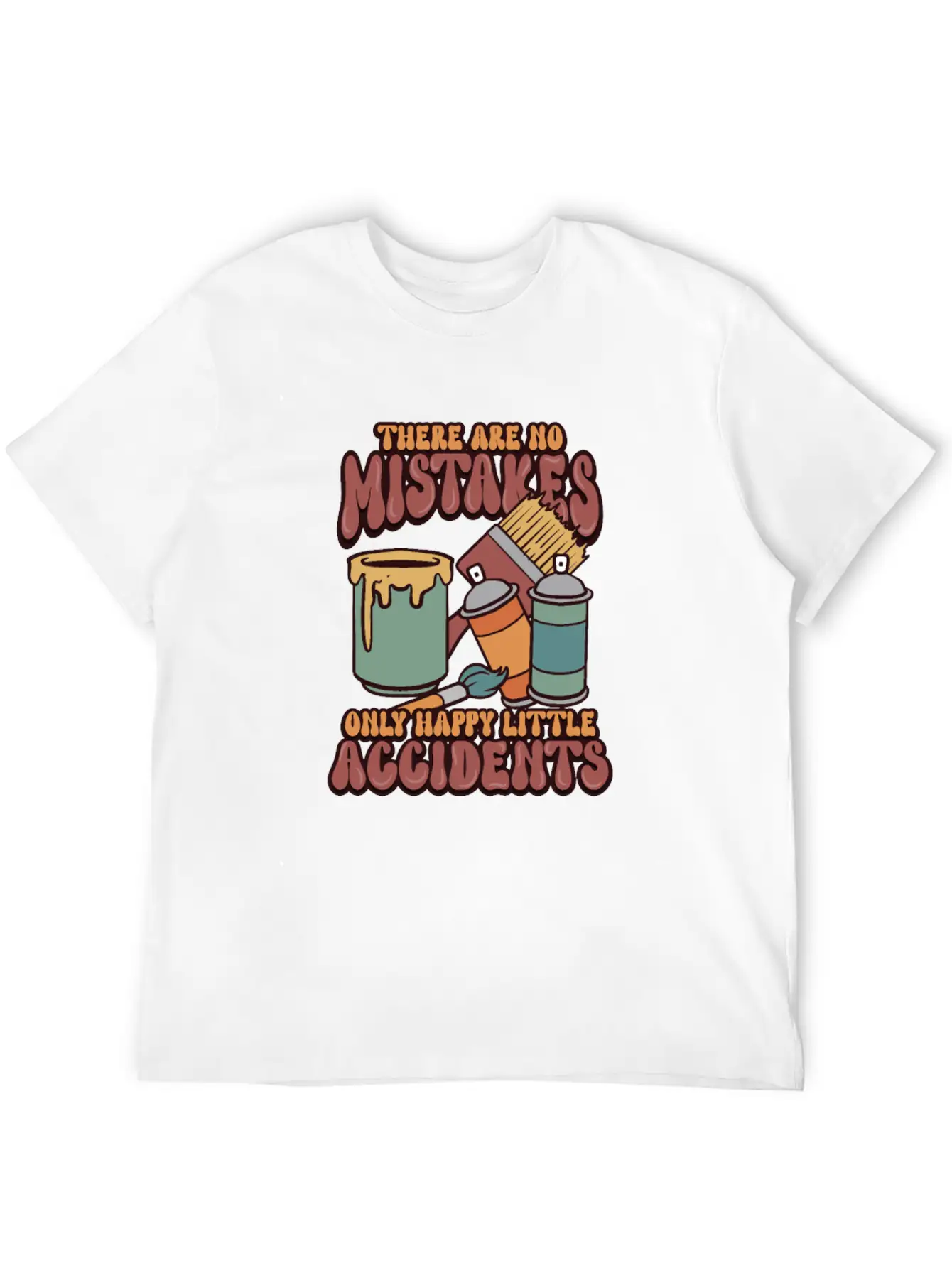 Artist Painting Painter Art Paint Art Teacher Breathable Soft Cotton T-Shirt – Timeless Casual Look