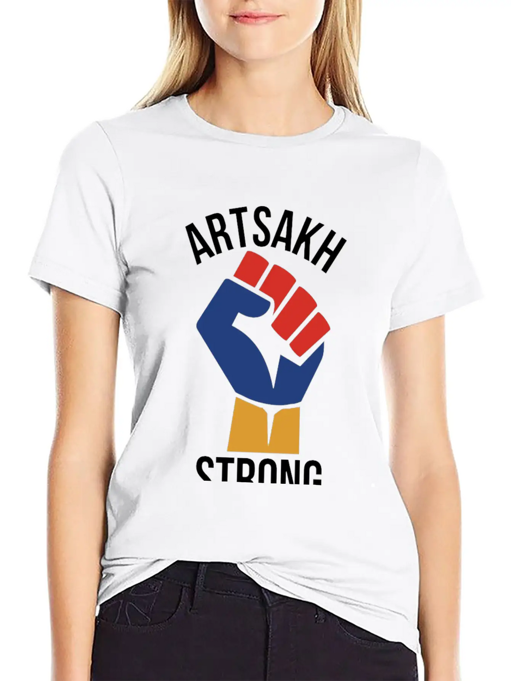 Artsakh Strong And Solidarity Unisex Casual T-Shirt – Clean Design For Daily Comfort