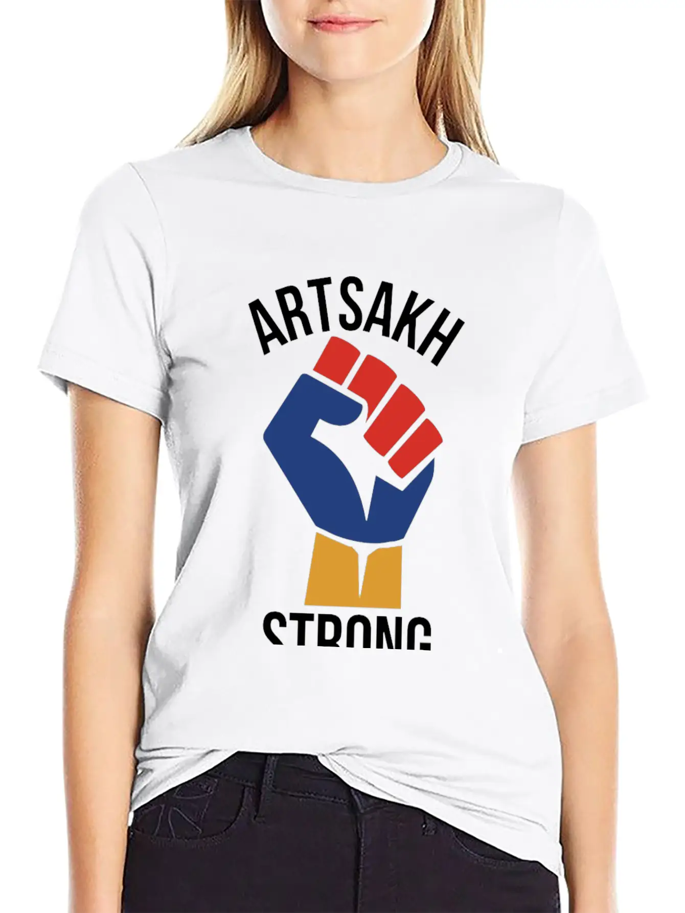 Artsakh Strong And Solidarity Unisex Casual T-Shirt – Clean Design For Daily Comfort