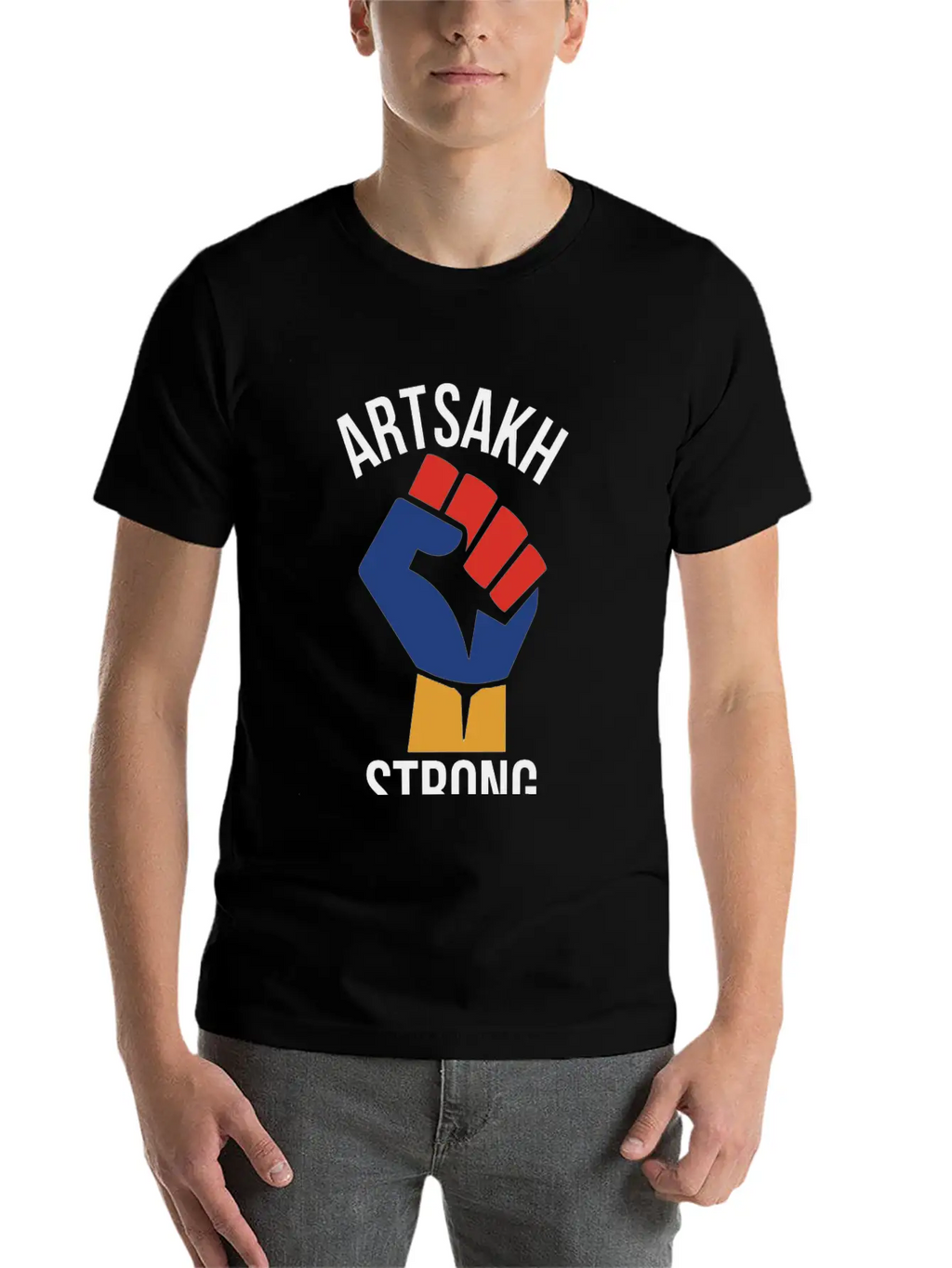 Artsakh Strong And Solidarity Unisex Casual T-Shirt – Clean Design For Daily Comfort
