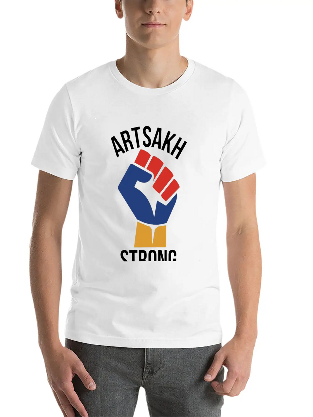 Artsakh Strong And Solidarity Unisex Casual T-Shirt – Clean Design For Daily Comfort