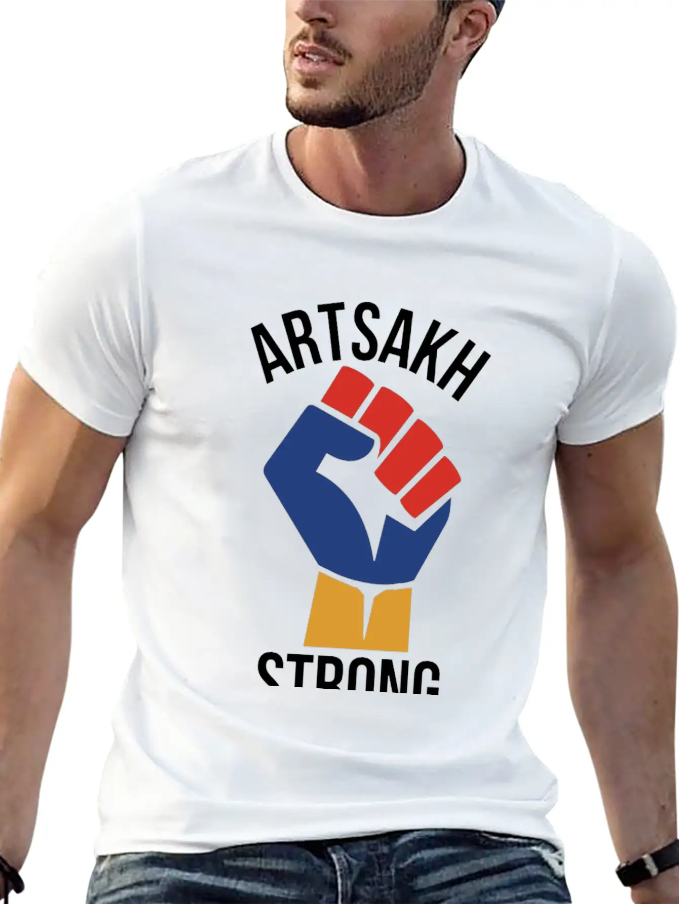 Artsakh Strong And Solidarity Unisex Casual T-Shirt – Clean Design For Daily Comfort