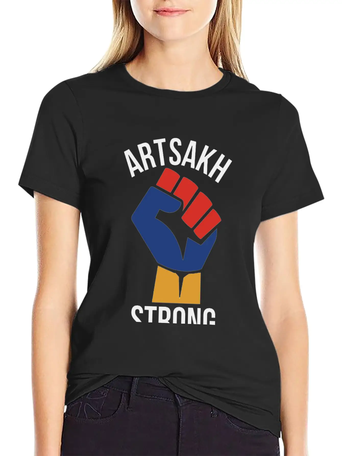 Artsakh Strong And Solidarity Unisex Casual T-Shirt – Clean Design For Daily Comfort