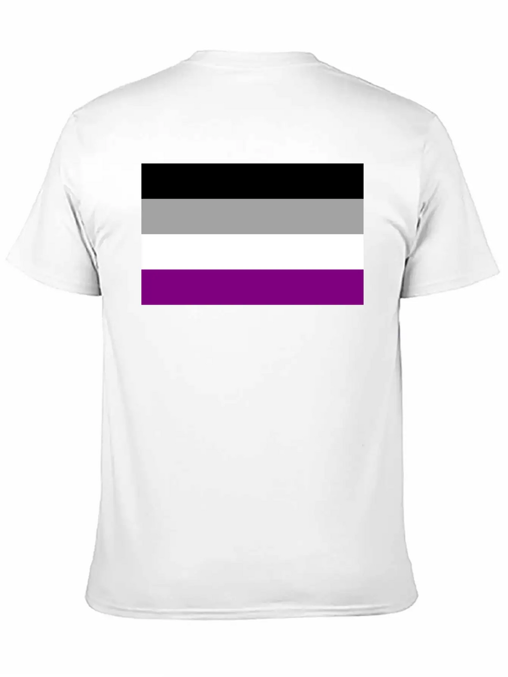 Asexual Pride Flag Basic Graphic T-Shirt – Daily Comfort In Soft Cotton