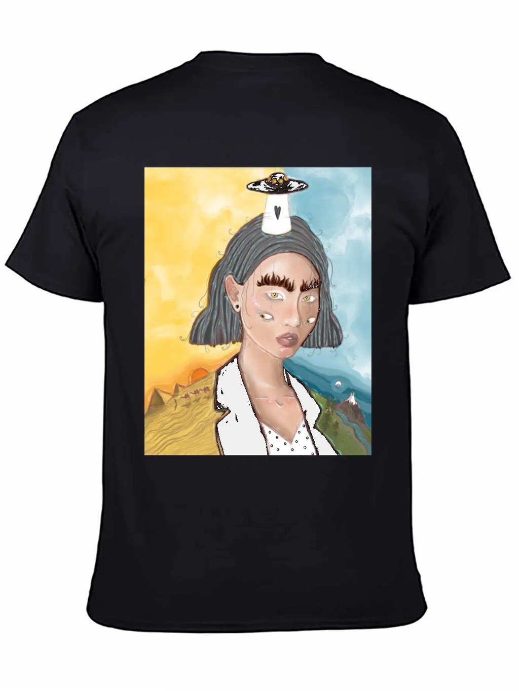 Asian Allien Breathable Graphic T-Shirt – Perfect For Casual Days