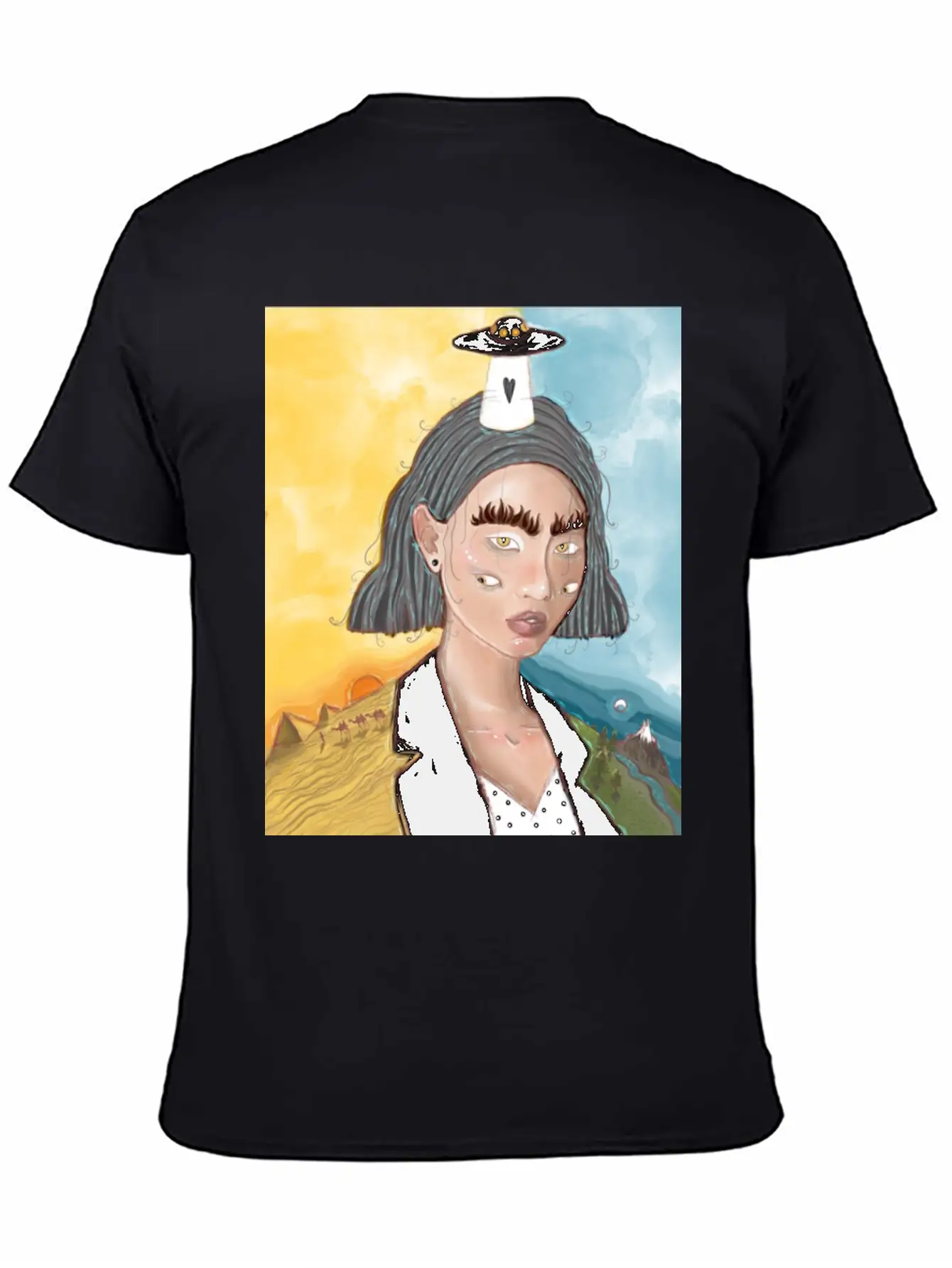 Asian Allien Breathable Graphic T-Shirt – Perfect For Casual Days