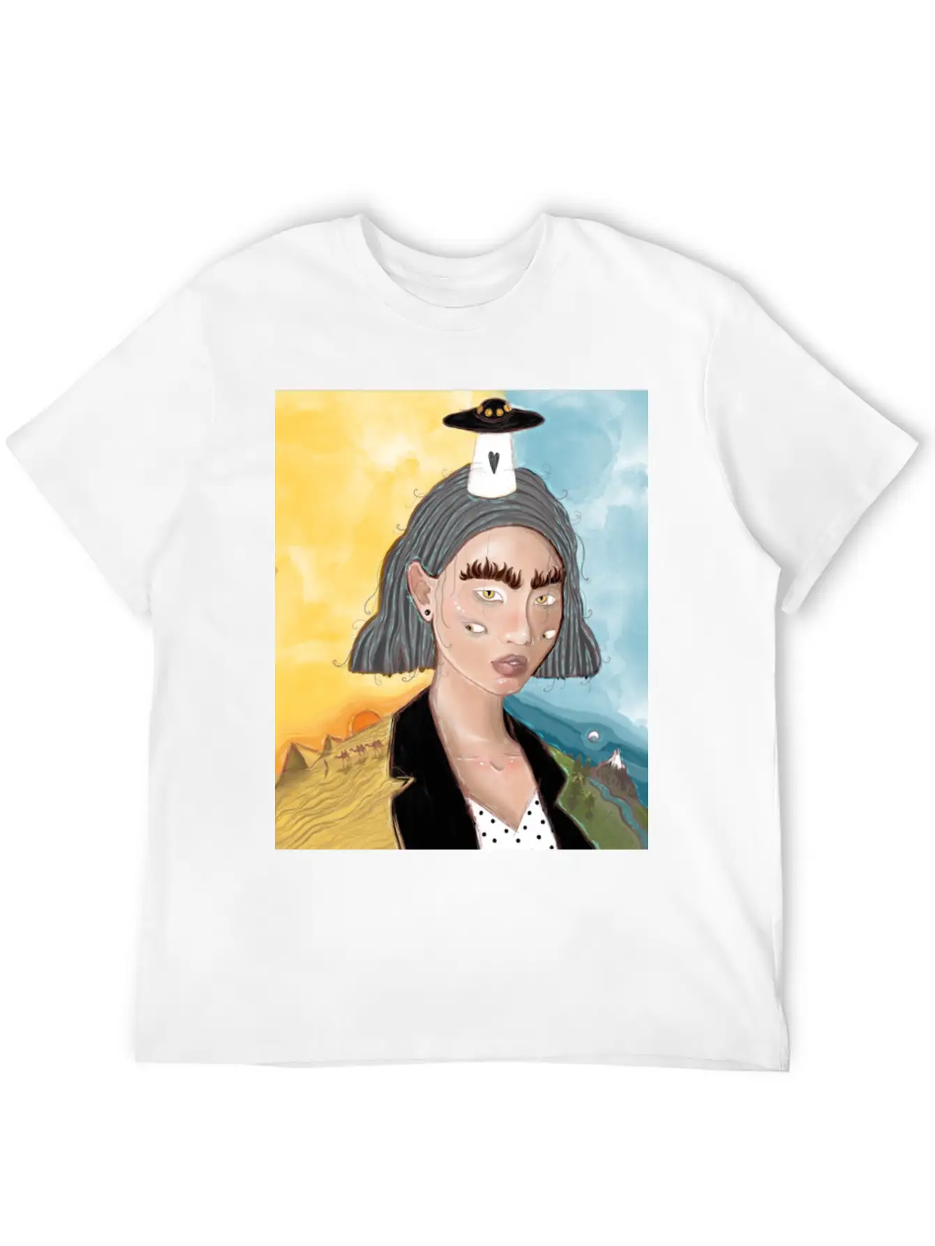 Asian Allien Breathable Graphic T-Shirt – Perfect For Casual Days