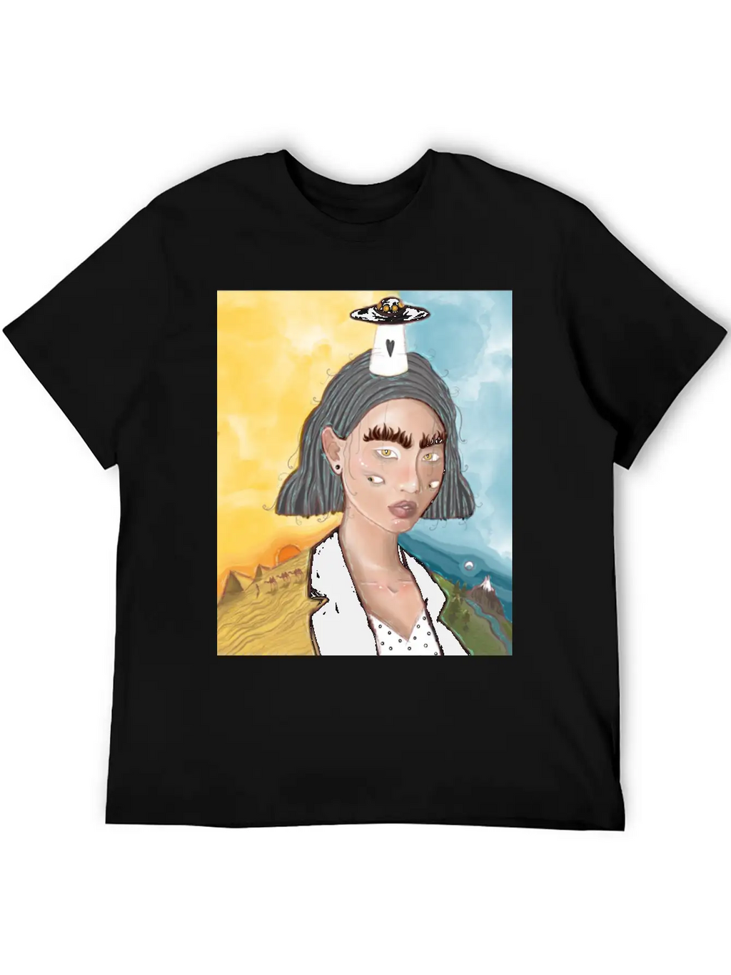 Asian Allien Breathable Graphic T-Shirt – Perfect For Casual Days