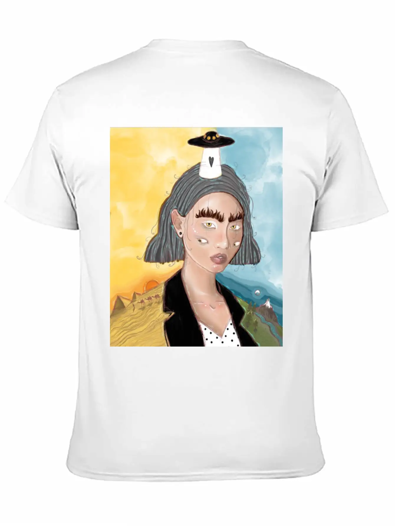 Asian Allien Breathable Graphic T-Shirt – Perfect For Casual Days