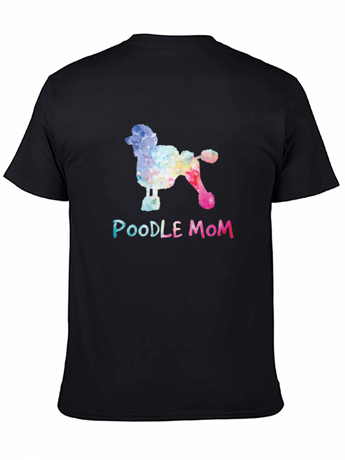 Poodle Mom T-Shirt - Watercolor Dog Lover Tee