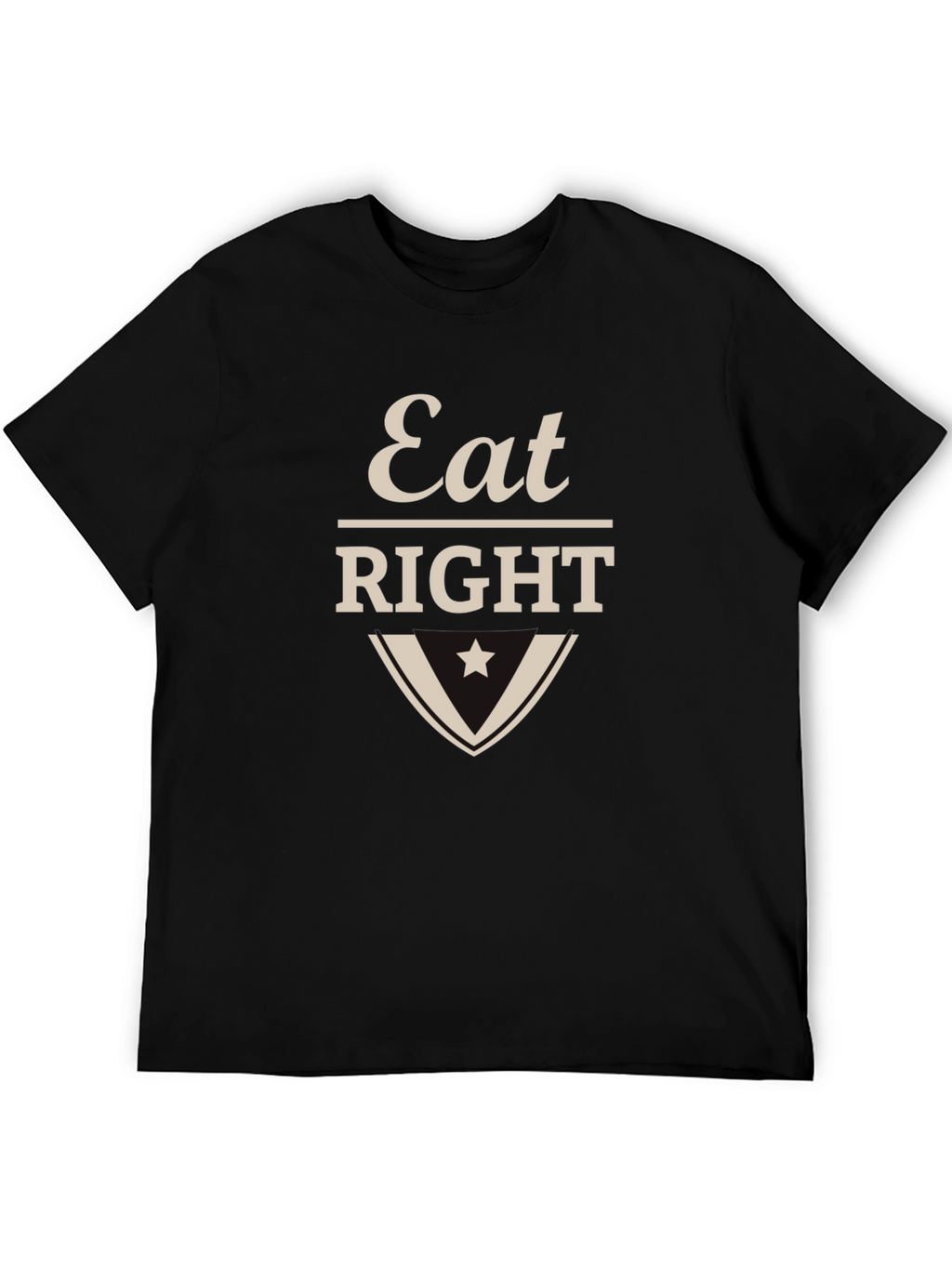 Eat Right T-Shirt - Classic Graphic Tee
