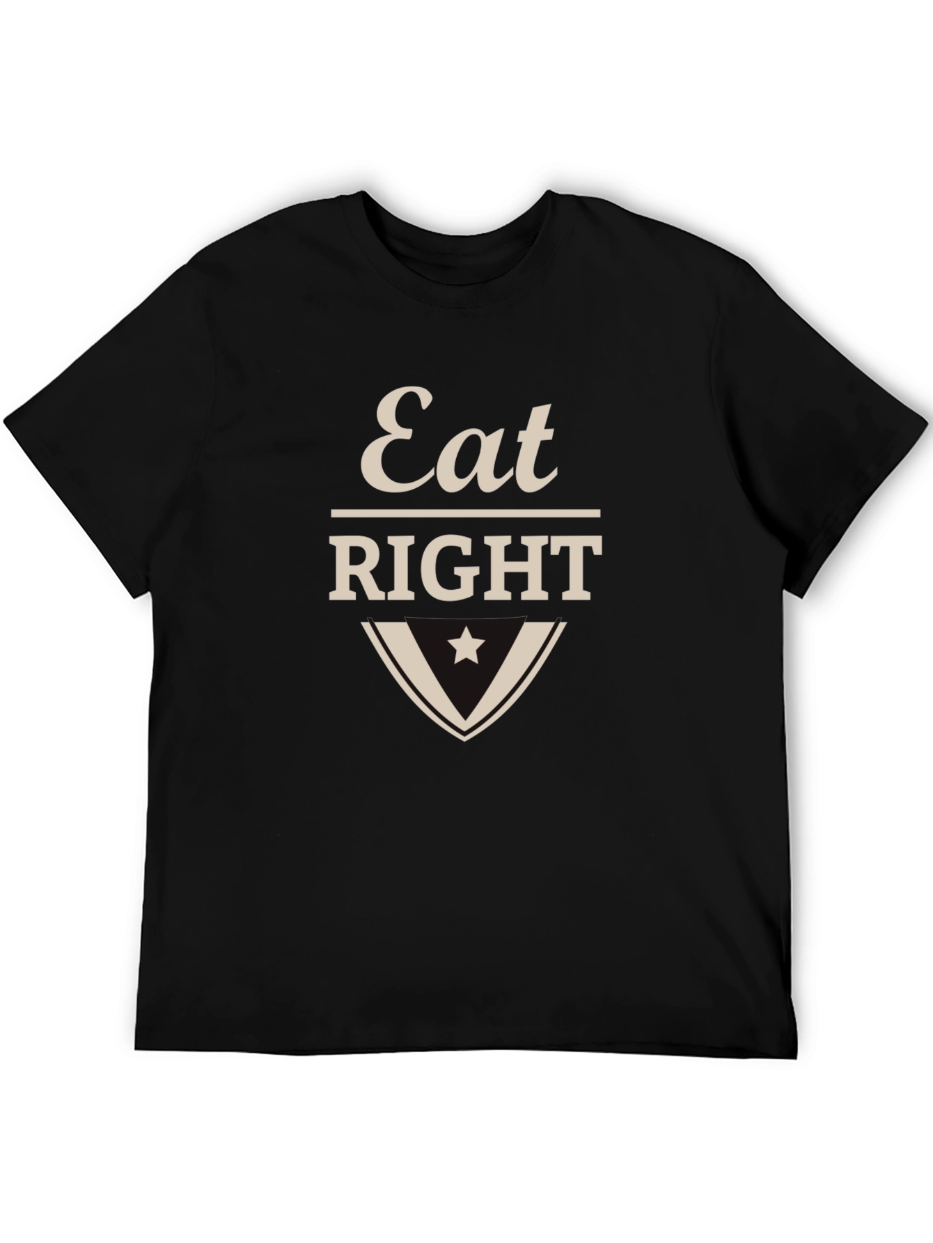 Eat Right T-Shirt - Classic Graphic Tee