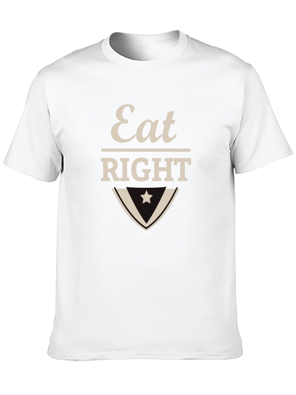 Eat Right T-Shirt - Classic Graphic Tee