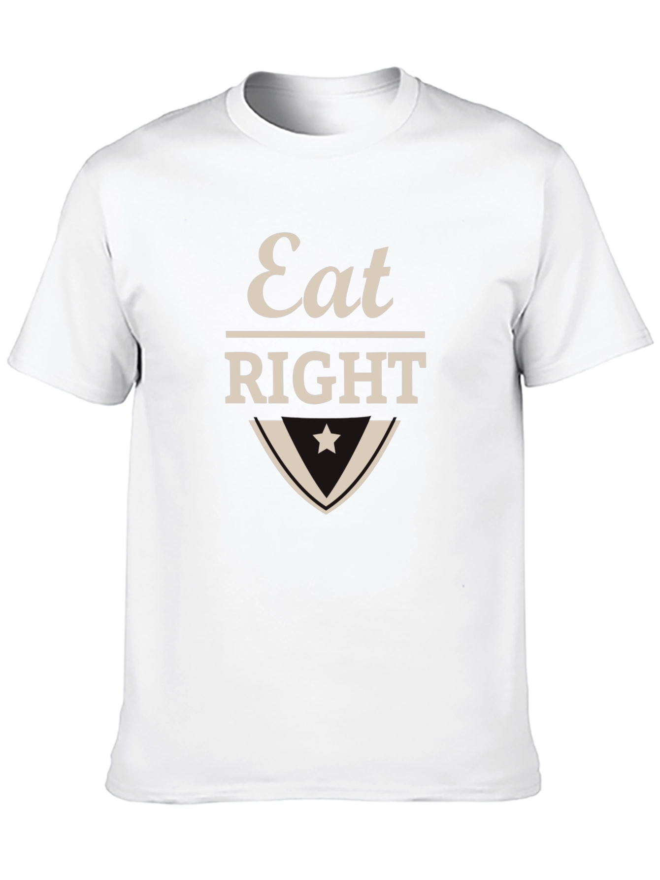 Eat Right T-Shirt - Classic Graphic Tee