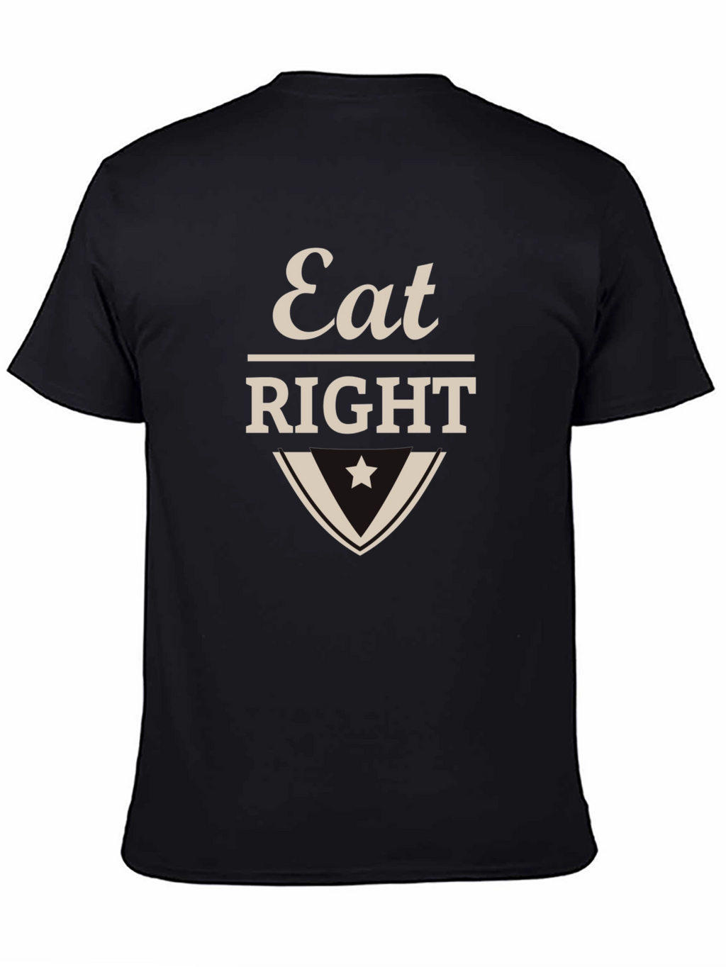 Eat Right T-Shirt - Classic Graphic Tee