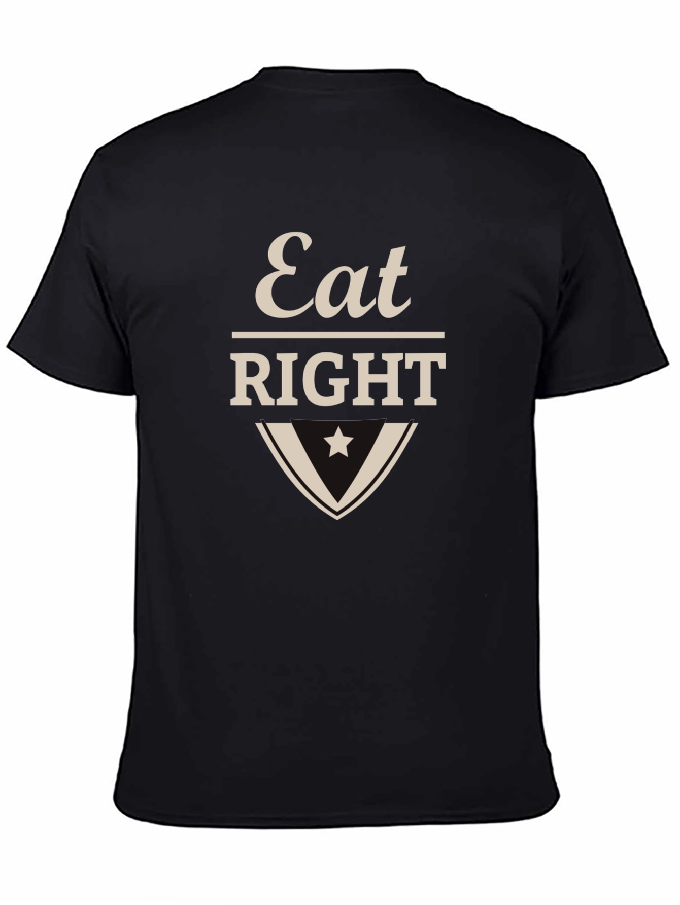 Eat Right T-Shirt - Classic Graphic Tee