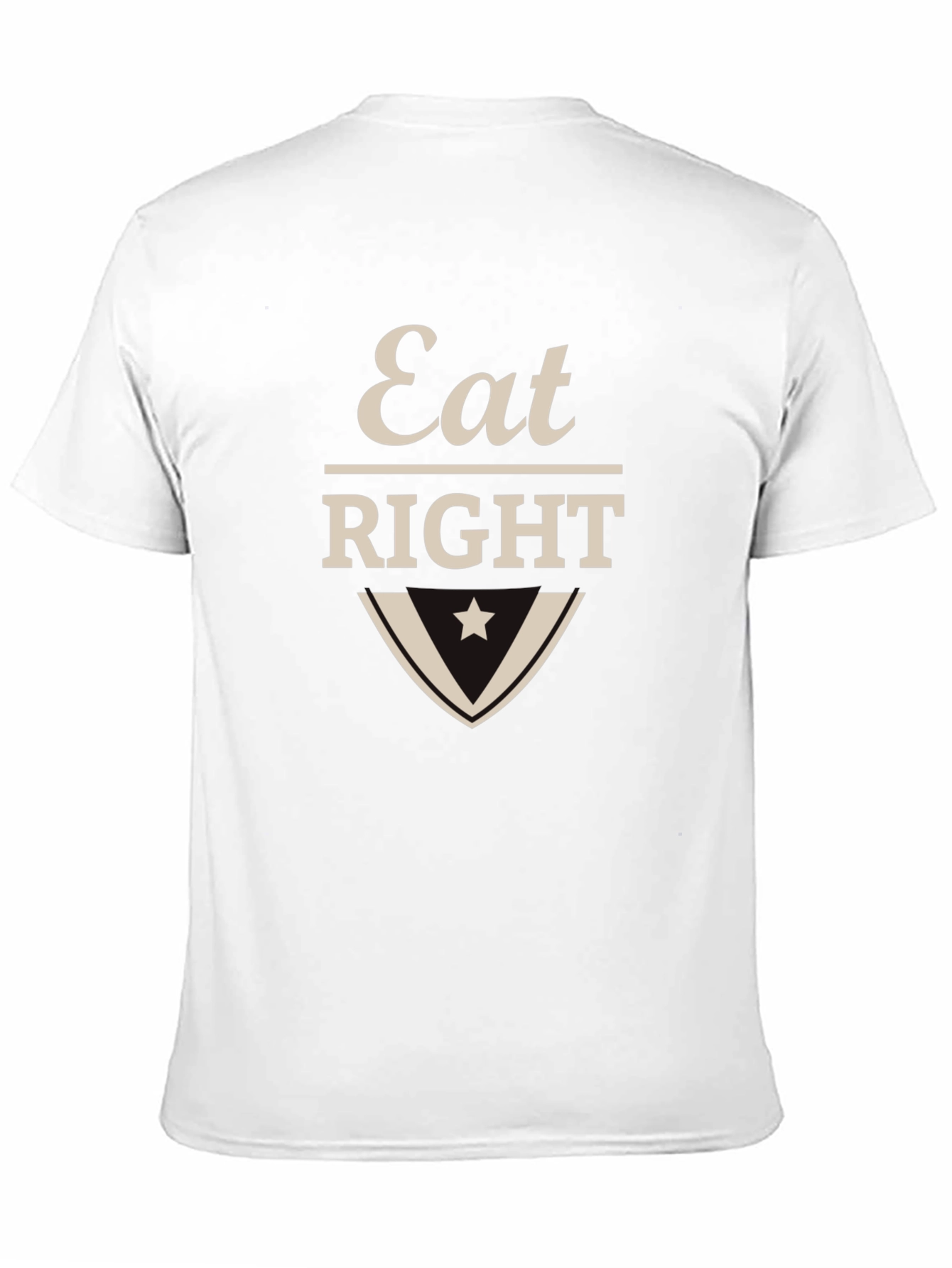 Eat Right T-Shirt - Classic Graphic Tee