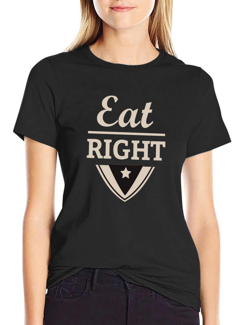 Eat Right T-Shirt - Classic Graphic Tee