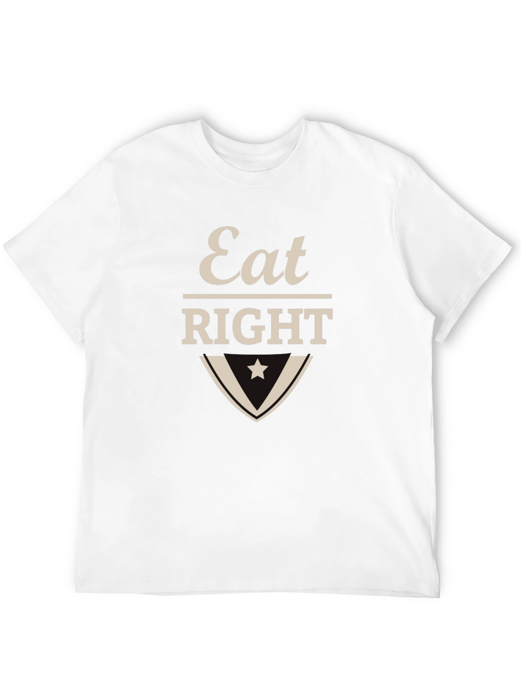 Eat Right T-Shirt - Classic Graphic Tee