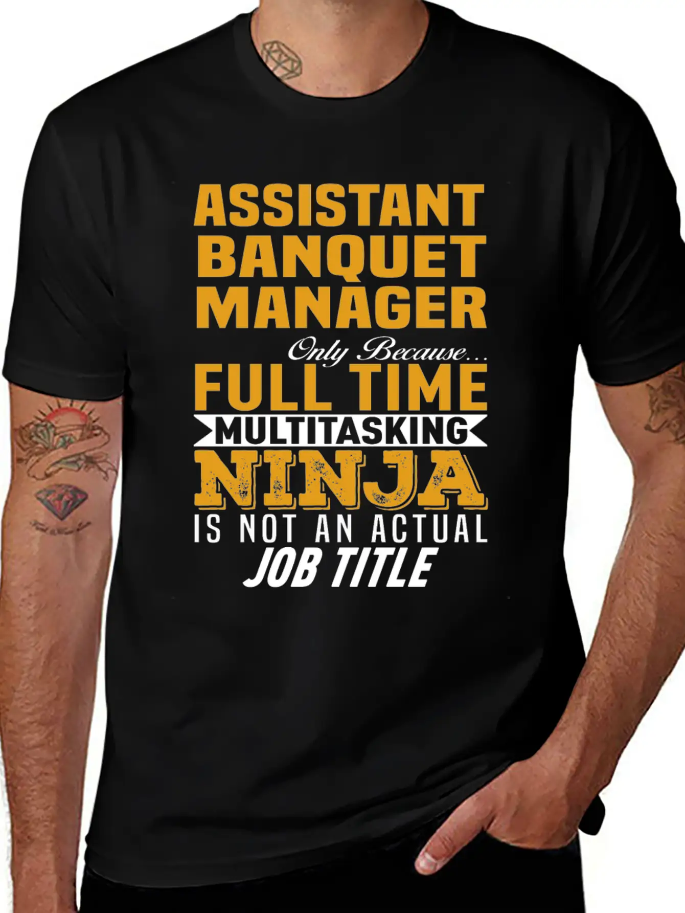 Assistant Banquet Manager Classic Cotton Tee – Unisex Comfort For Any Season