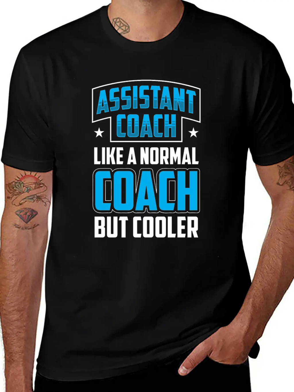 Assistant Coach Like A Normal Coach But Cooler Timeless Short Sleeve Tee – Comfy And Minimalist Design