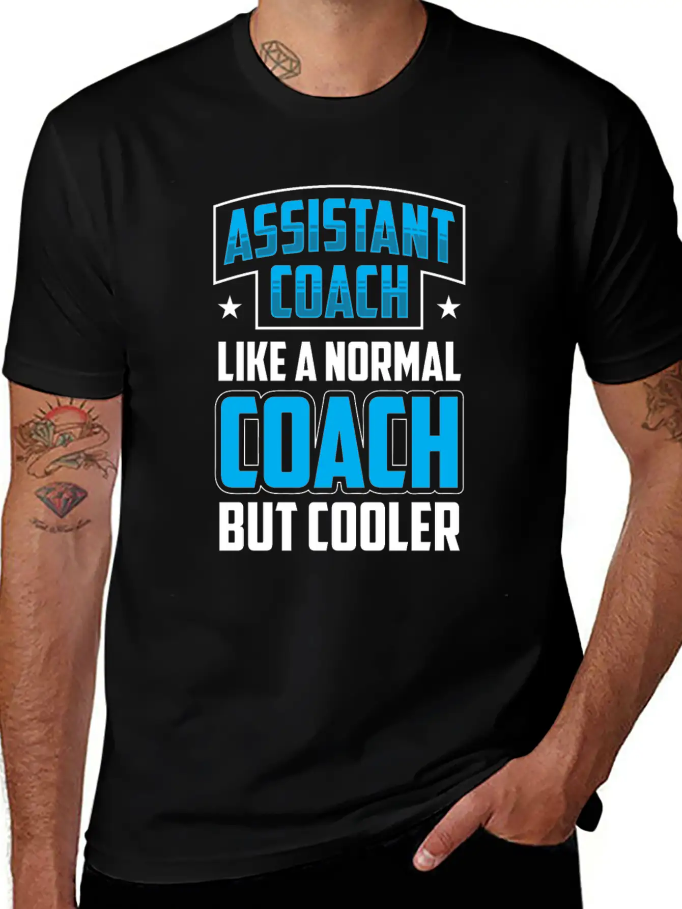 Assistant Coach Like A Normal Coach But Cooler Timeless Short Sleeve Tee – Comfy And Minimalist Design