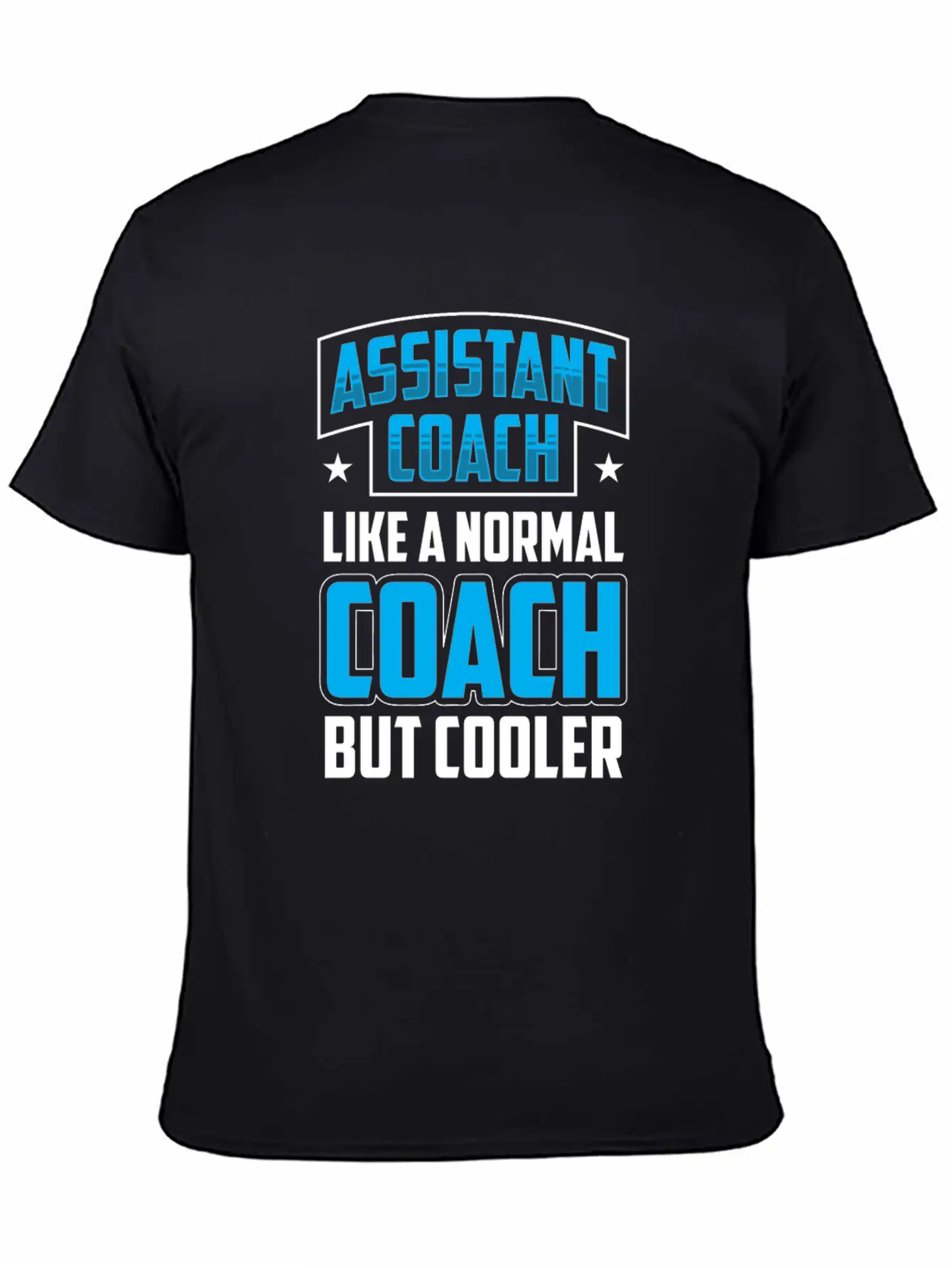 Assistant Coach Like A Normal Coach But Cooler Timeless Short Sleeve Tee – Comfy And Minimalist Design