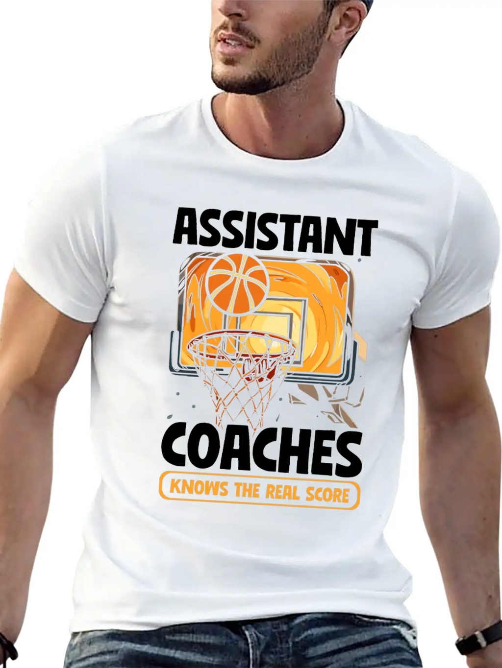 Assistant Coach Sport Trainer Team Coaching Classic Cotton Tee – Unisex Comfort For Any Season