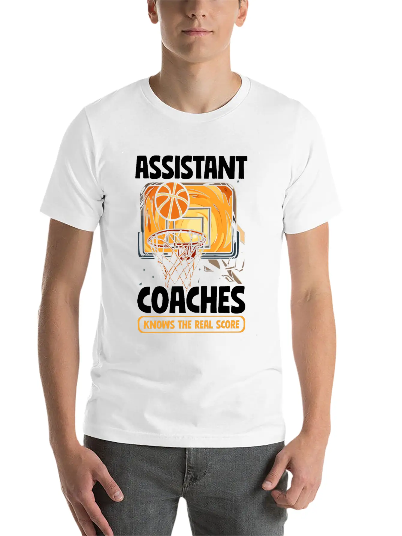 Assistant Coach Sport Trainer Team Coaching Classic Cotton Tee – Unisex Comfort For Any Season