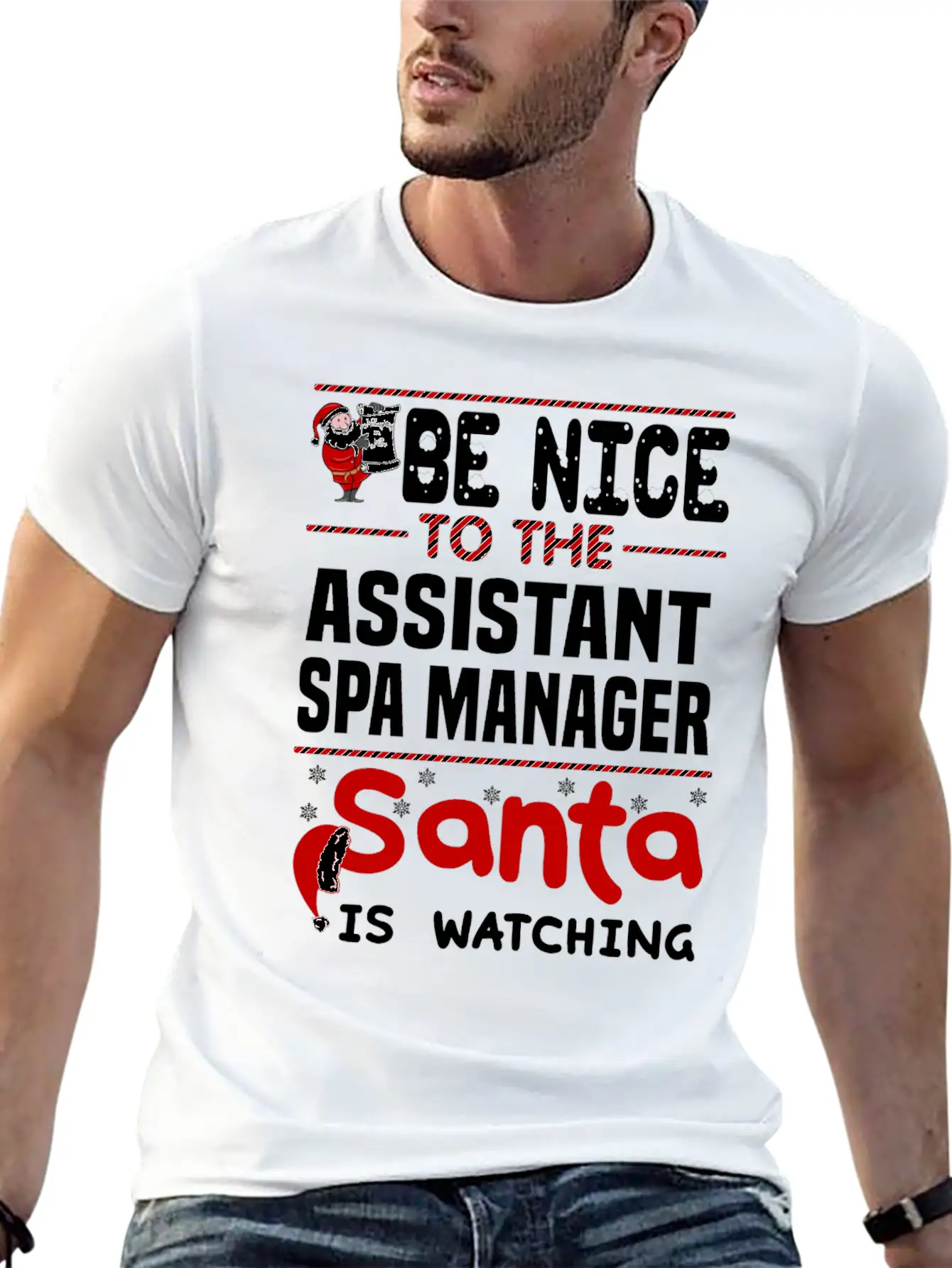Assistant Spa Manager Timeless Short Sleeve Tee – Comfy And Minimalist Design
