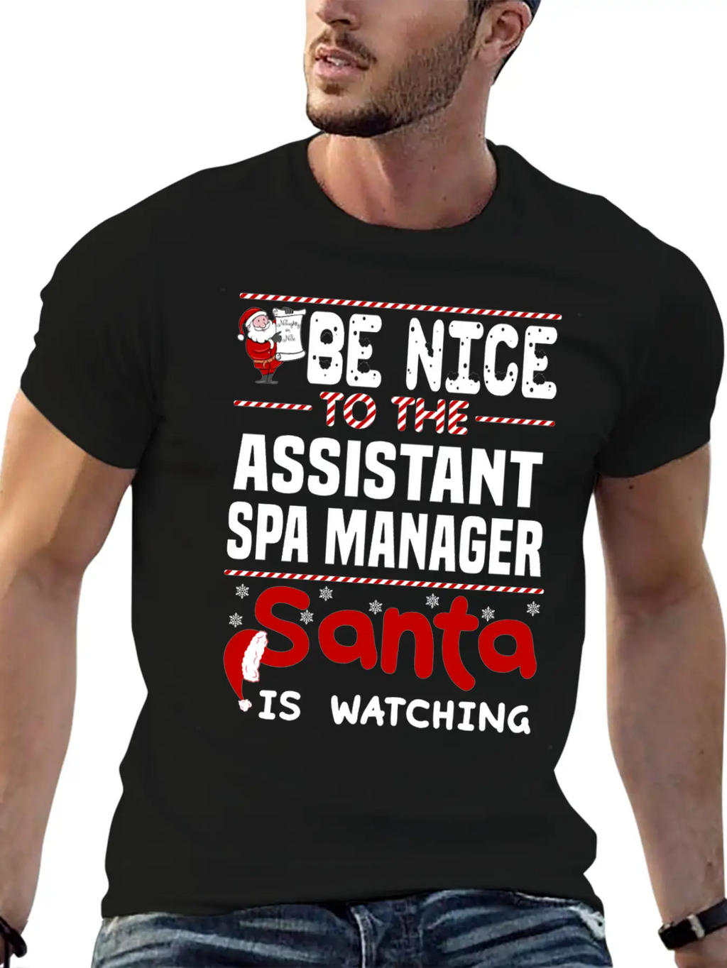 Assistant Spa Manager Timeless Short Sleeve Tee – Comfy And Minimalist Design