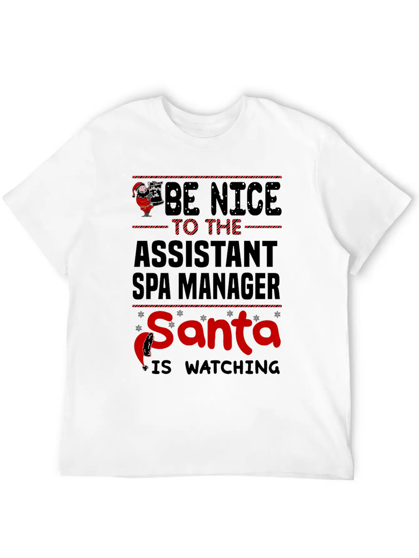 Assistant Spa Manager Timeless Short Sleeve Tee – Comfy And Minimalist Design