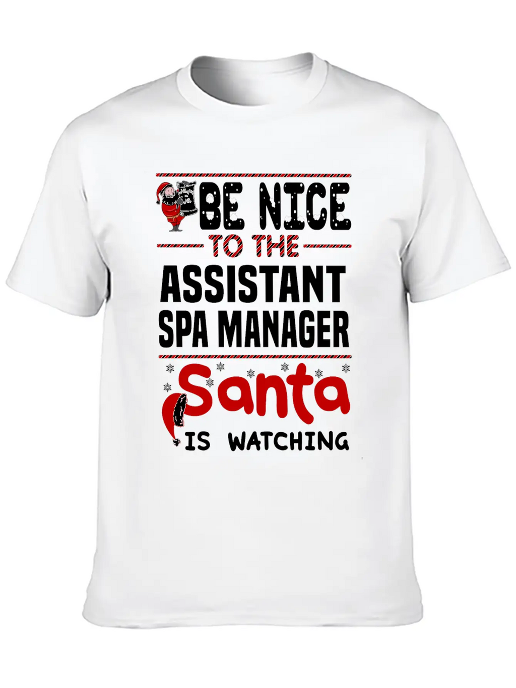 Assistant Spa Manager Timeless Short Sleeve Tee – Comfy And Minimalist Design