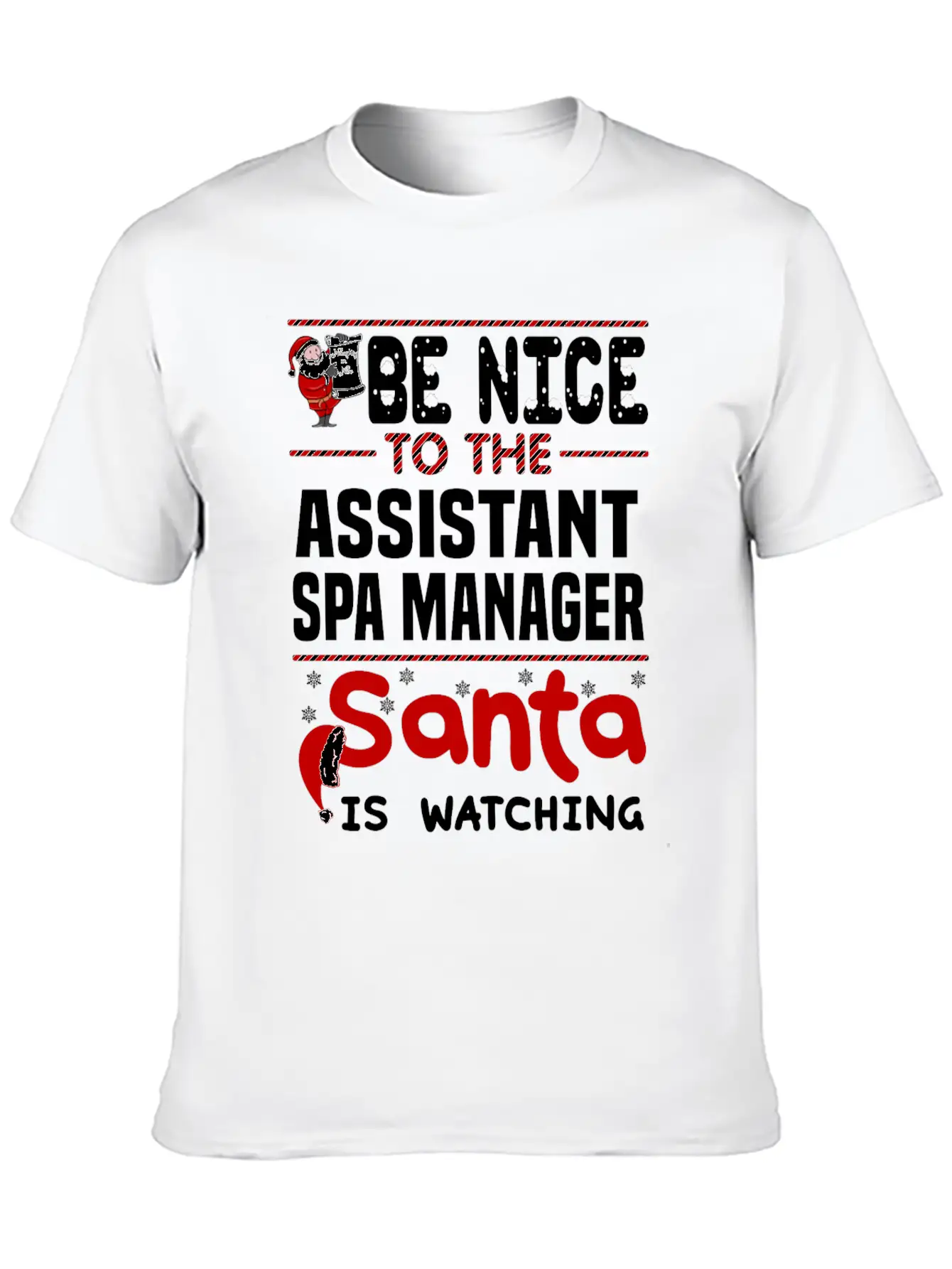 Assistant Spa Manager Timeless Short Sleeve Tee – Comfy And Minimalist Design