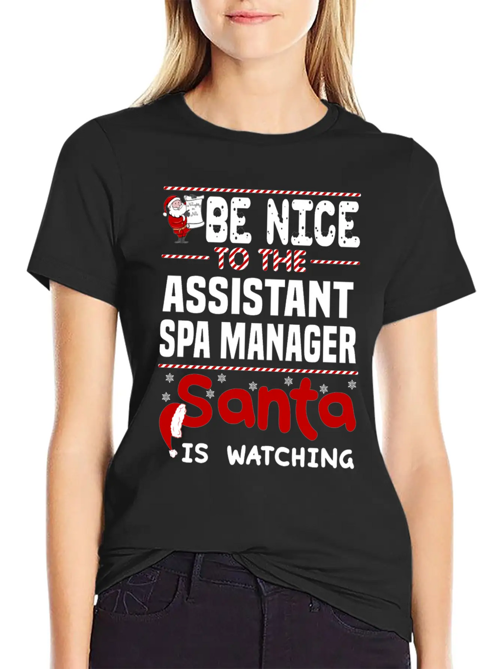 Assistant Spa Manager Timeless Short Sleeve Tee – Comfy And Minimalist Design