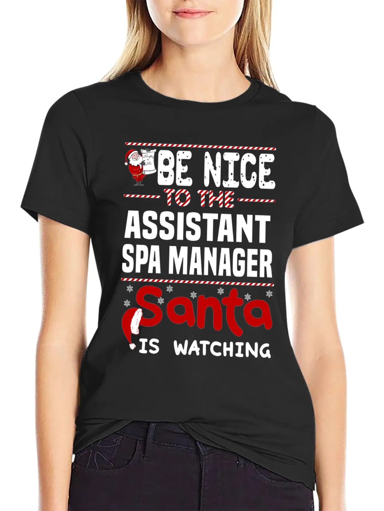 Assistant Spa Manager Timeless Short Sleeve Tee – Comfy And Minimalist Design