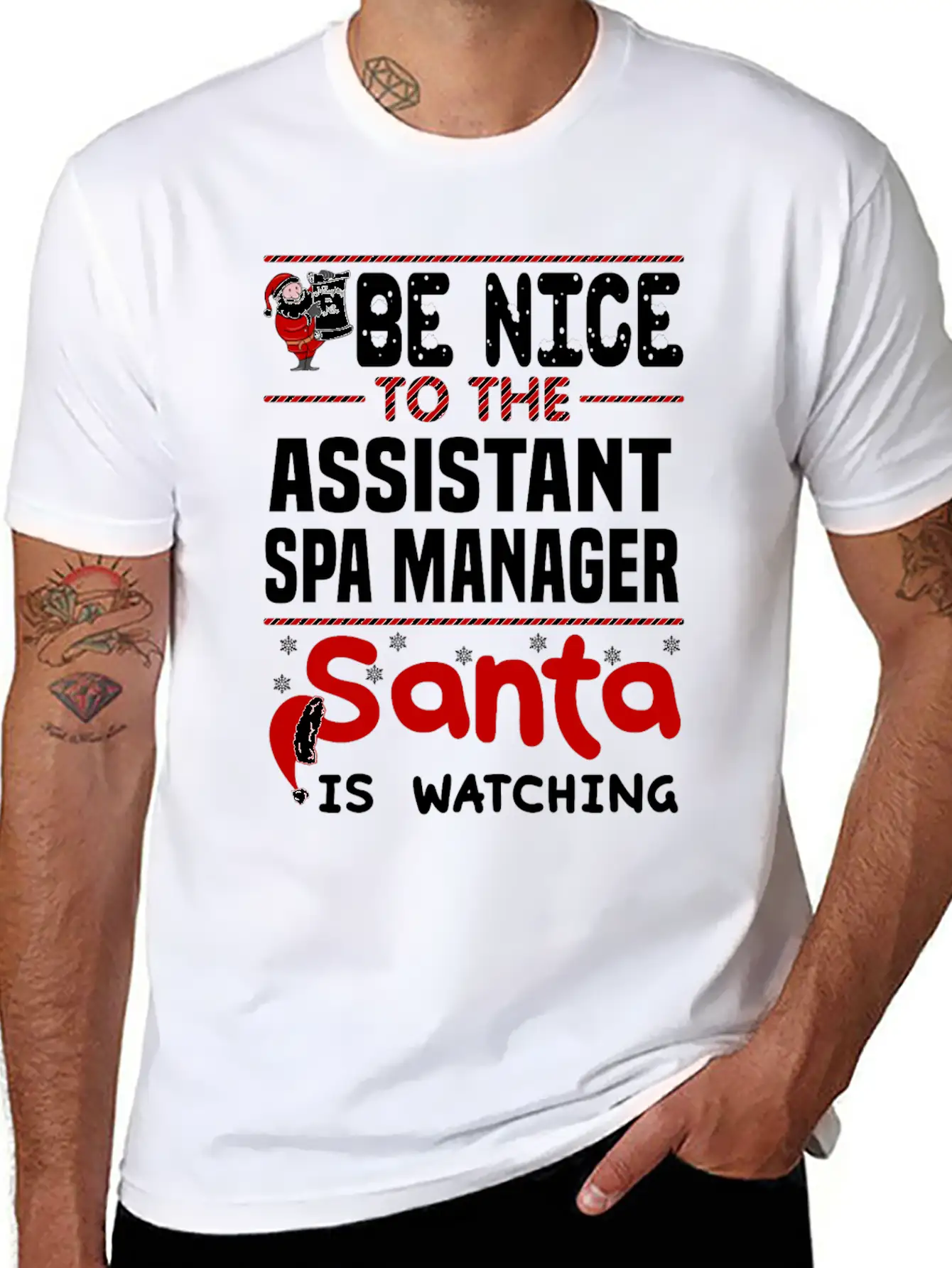 Assistant Spa Manager Timeless Short Sleeve Tee – Comfy And Minimalist Design