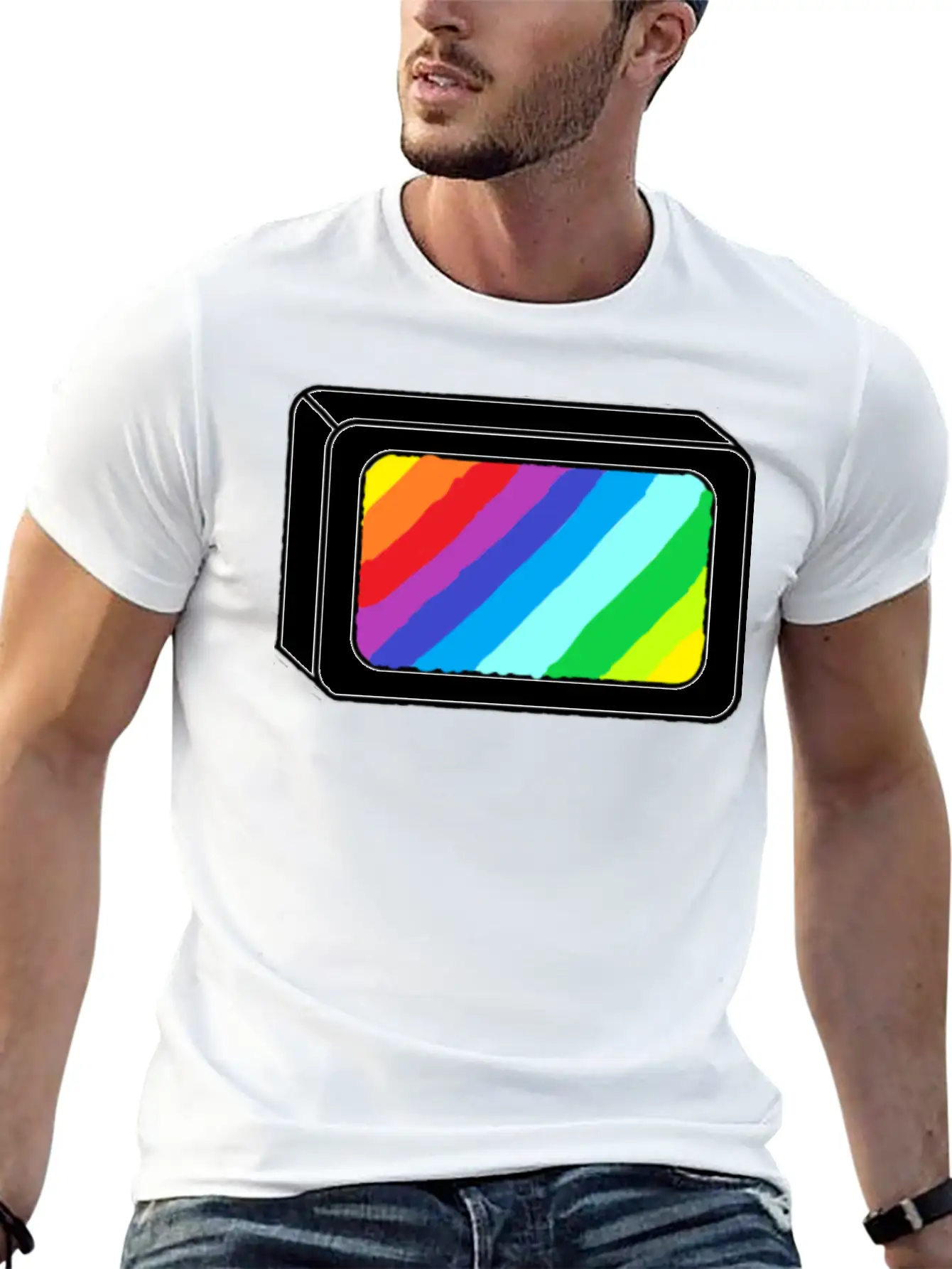 Astro Cube Breathable Soft Cotton T-Shirt – Timeless Casual Look