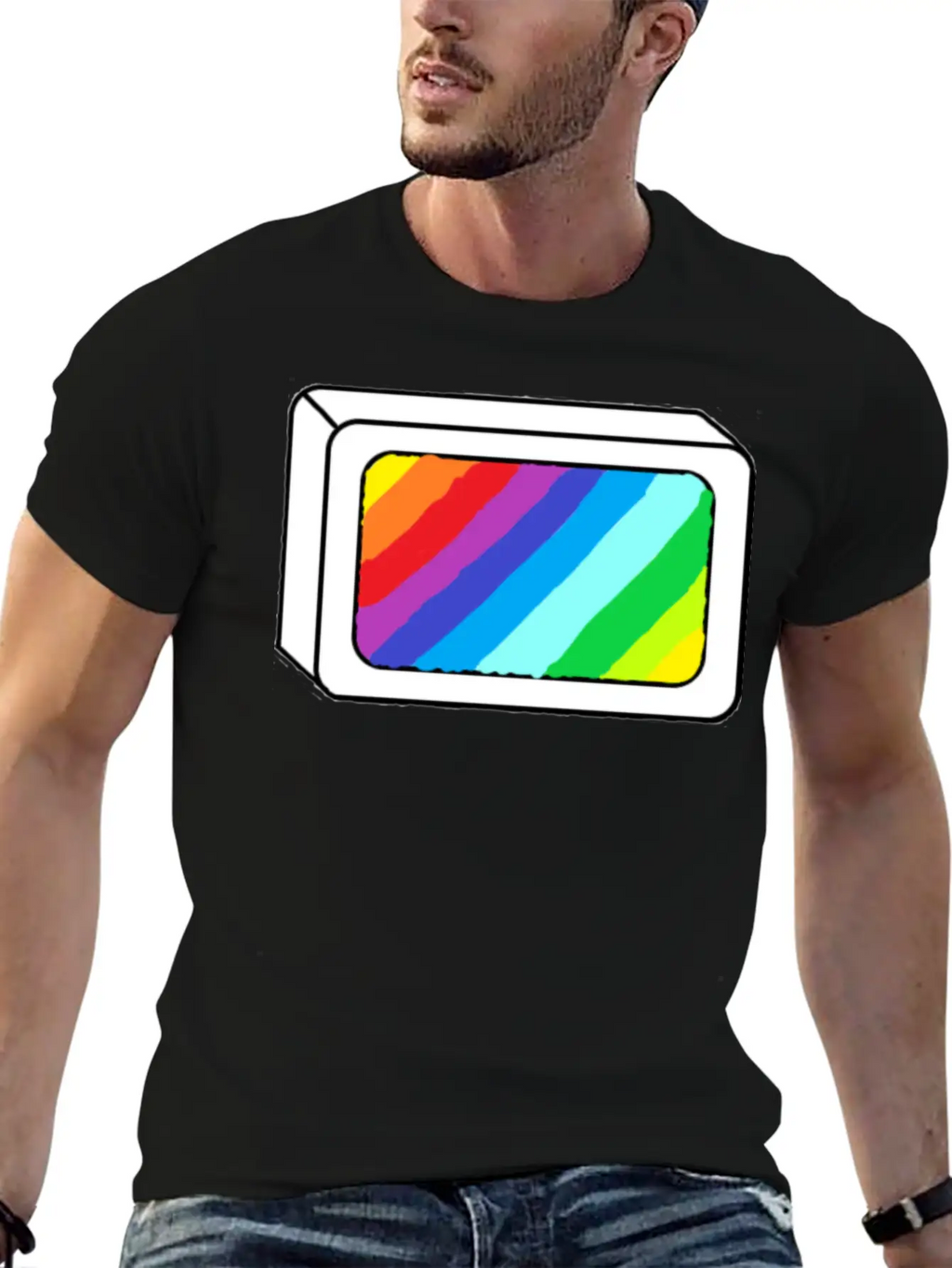 Astro Cube Breathable Soft Cotton T-Shirt – Timeless Casual Look