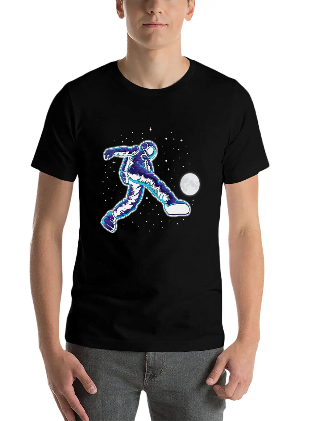Astroball In Space Breathable Graphic T-Shirt – Perfect For Casual Days