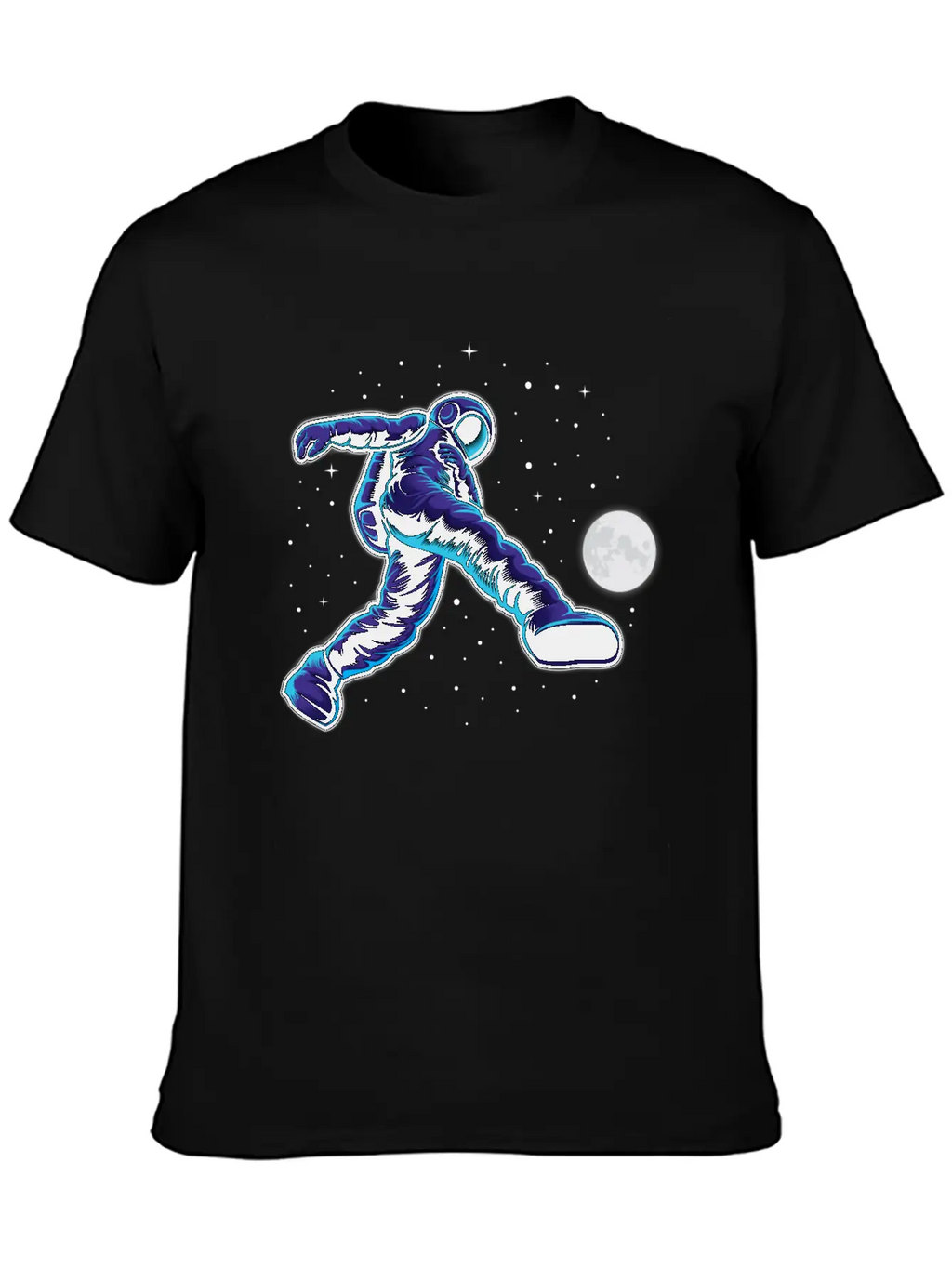 Astroball In Space Breathable Graphic T-Shirt – Perfect For Casual Days
