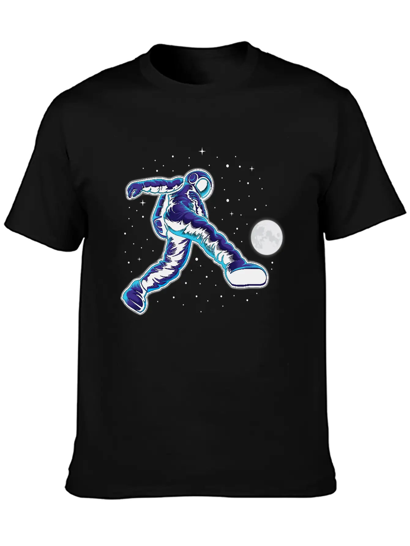 Astroball In Space Breathable Graphic T-Shirt – Perfect For Casual Days