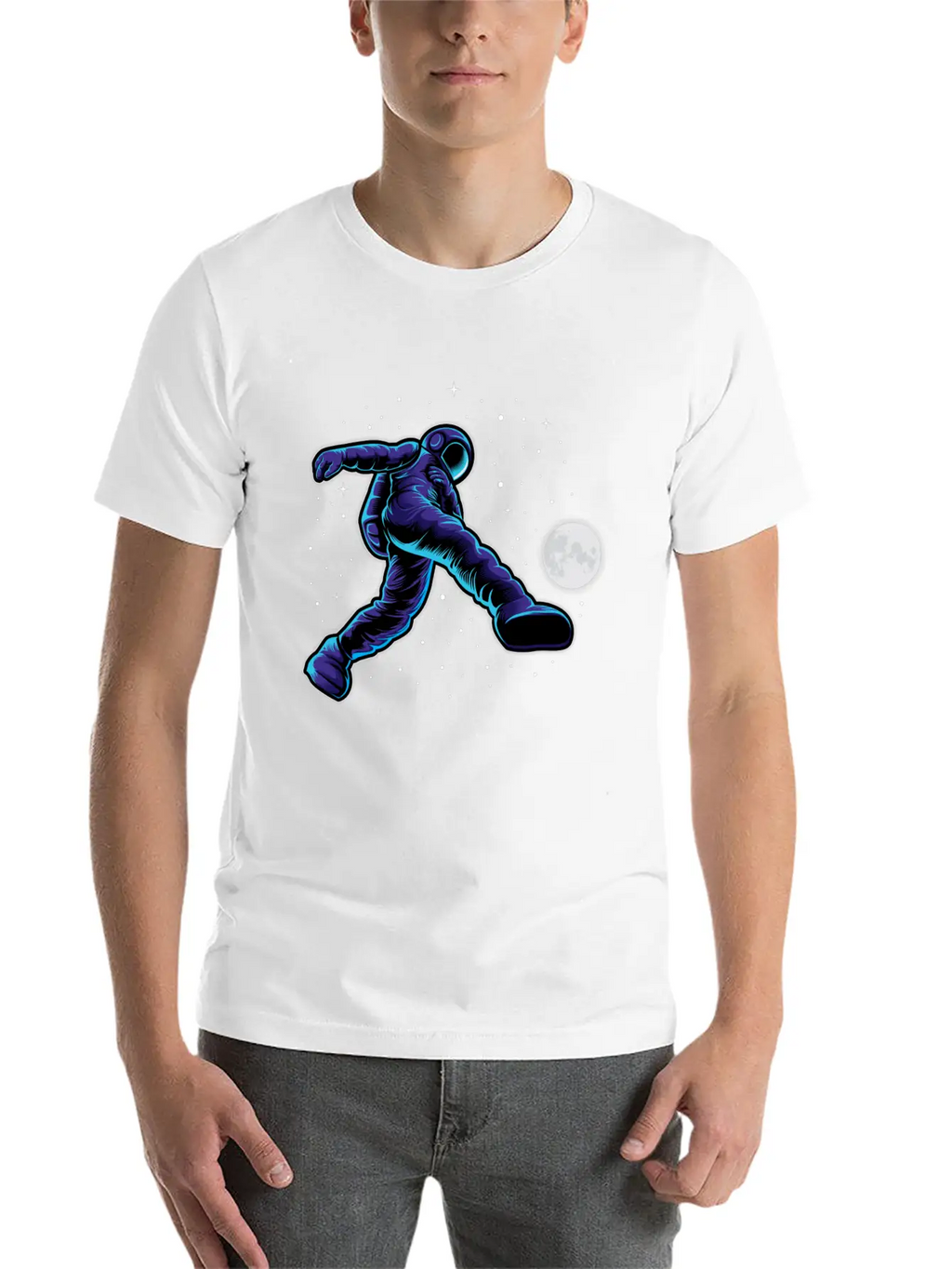 Astroball In Space Breathable Graphic T-Shirt – Perfect For Casual Days