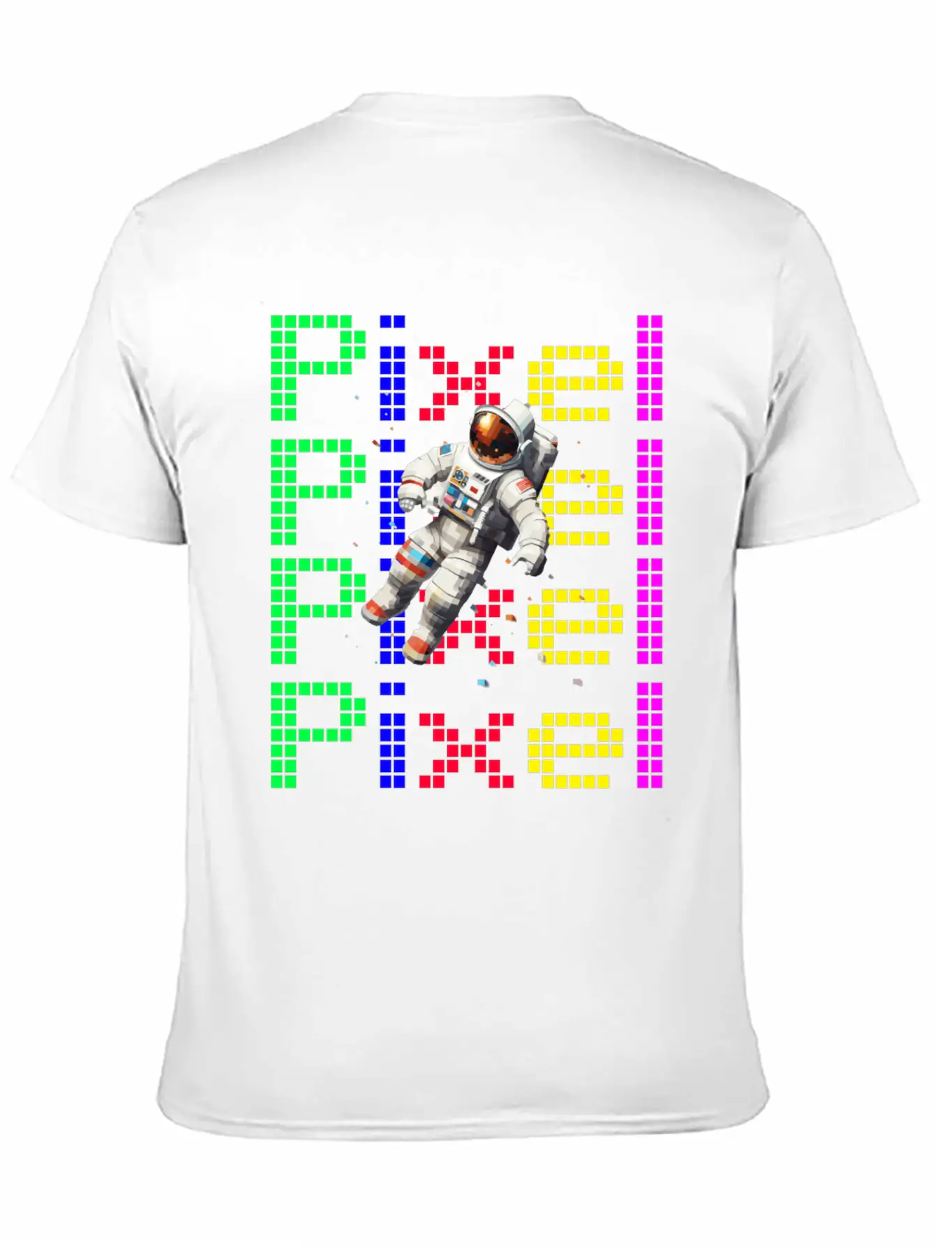 Astronaut Digital Art Space Explorer Relaxed Everyday Tee – Lightweight And Durable Cotton