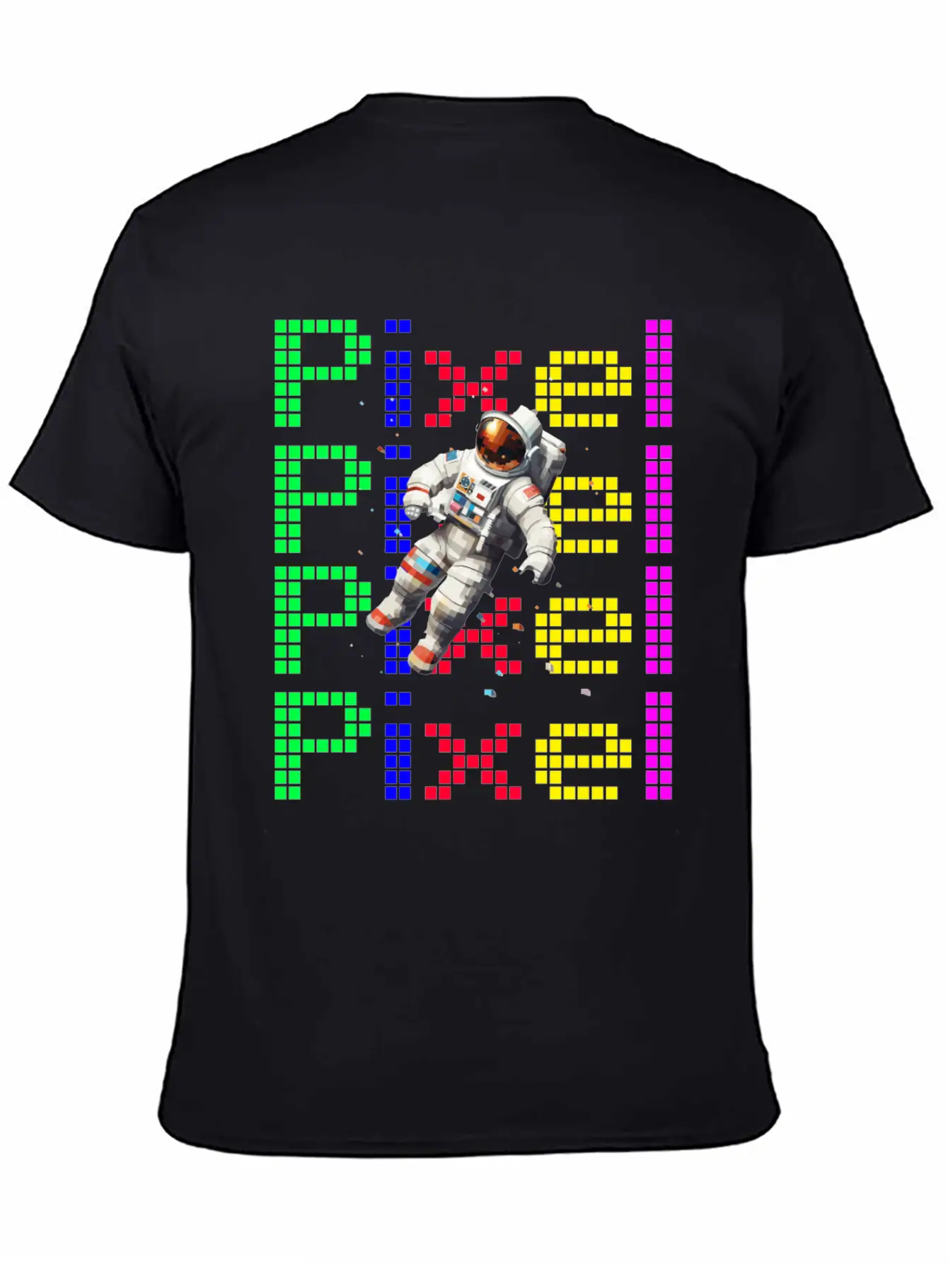 Astronaut Digital Art Space Explorer Relaxed Everyday Tee – Lightweight And Durable Cotton