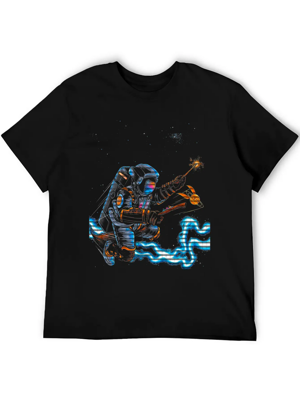 Astronaut Potter Basic Graphic T-Shirt – Daily Comfort In Soft Cotton