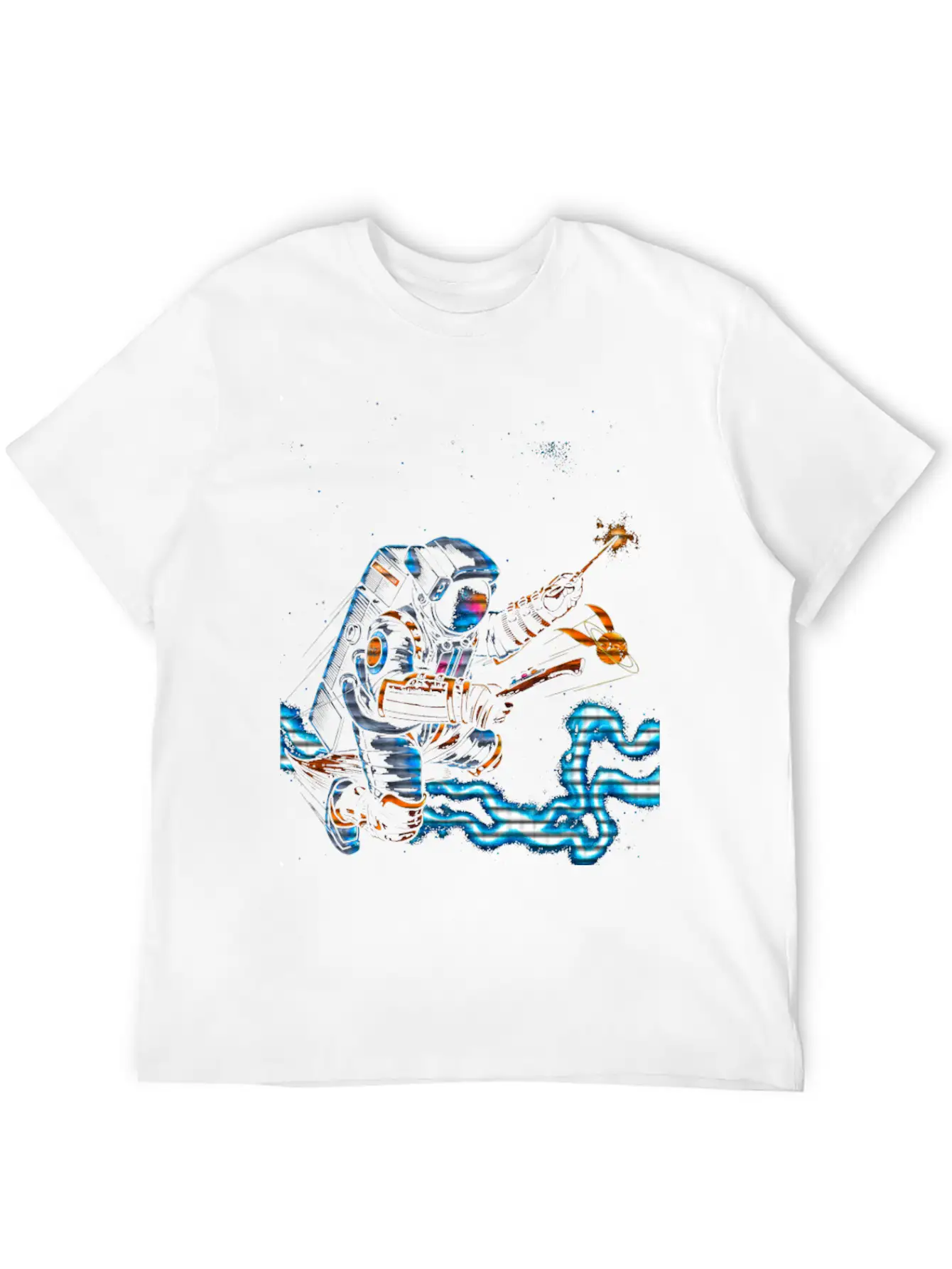 Astronaut Potter Basic Graphic T-Shirt – Daily Comfort In Soft Cotton